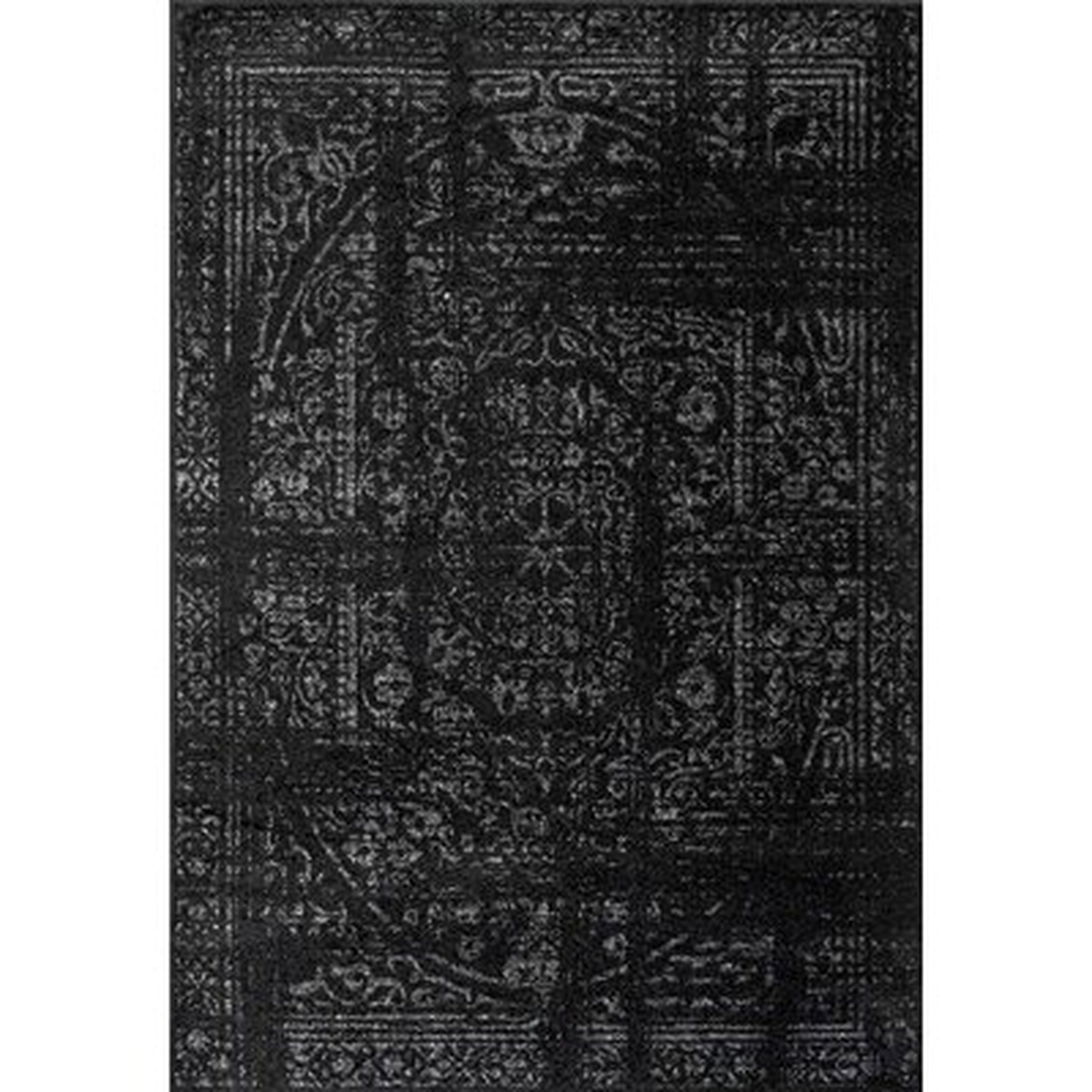 Bridport Black Area Rug - Wayfair