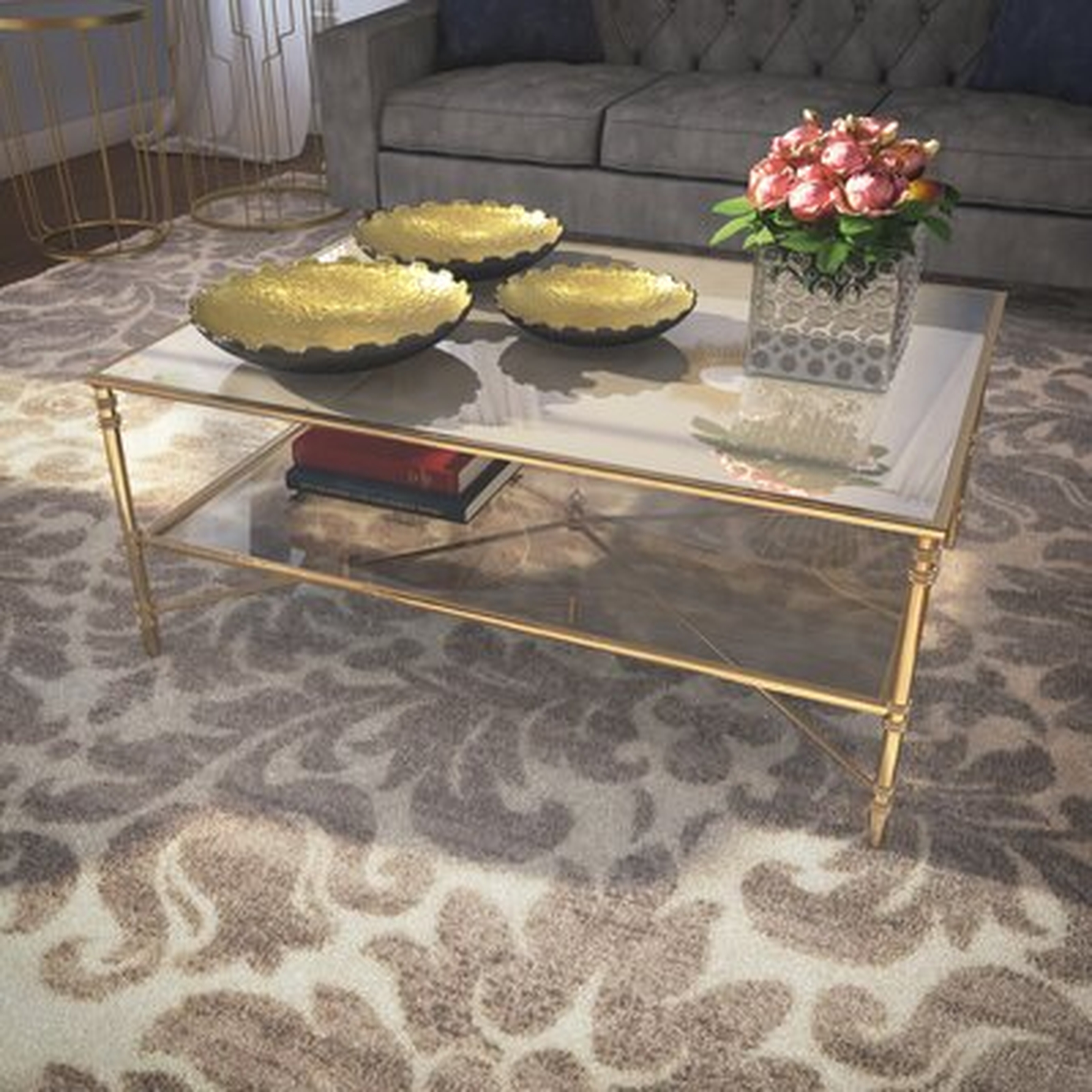 Allenhurst Coffee Table with Storage - Birch Lane