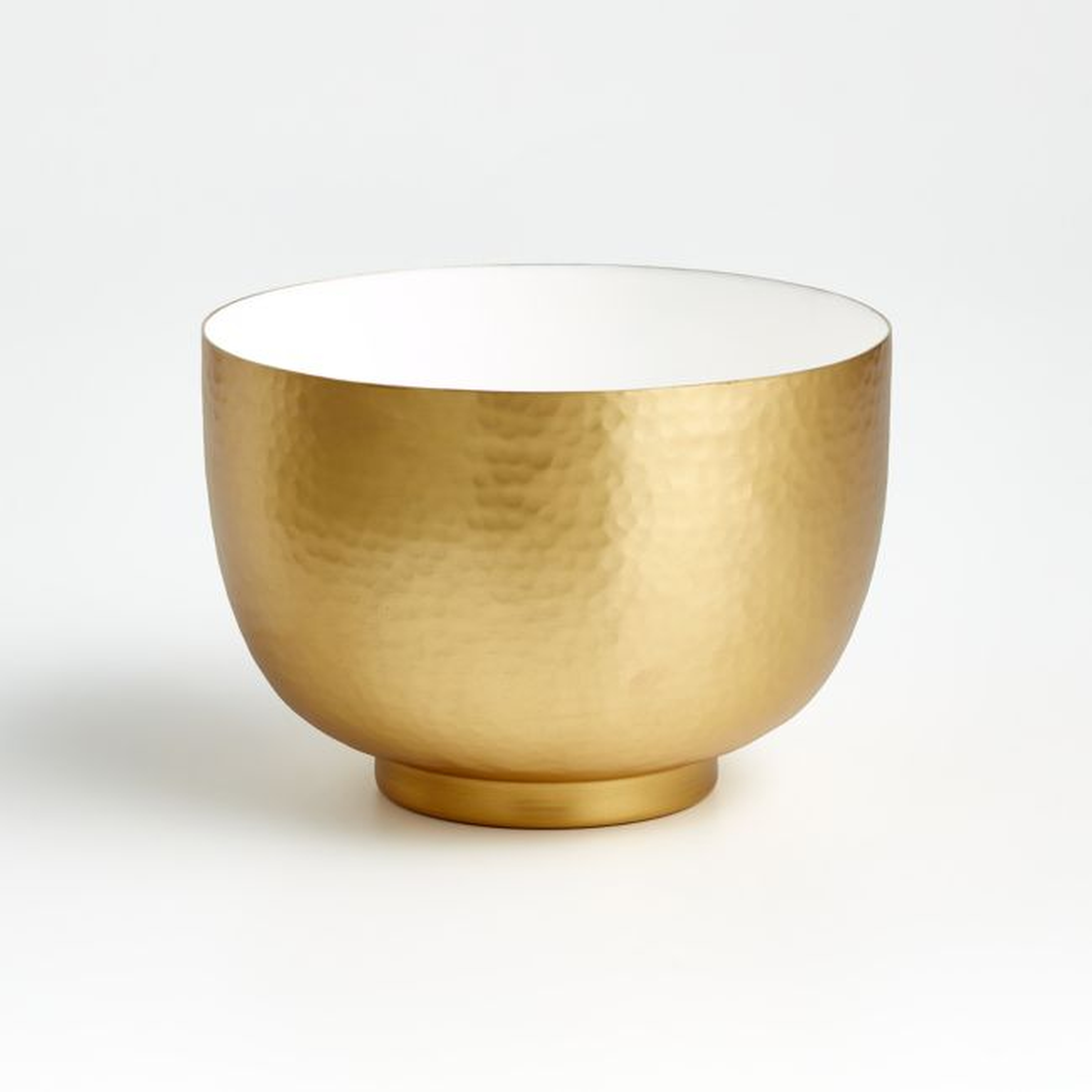 Pheline Hammered Small Brass Bowl - Crate and Barrel