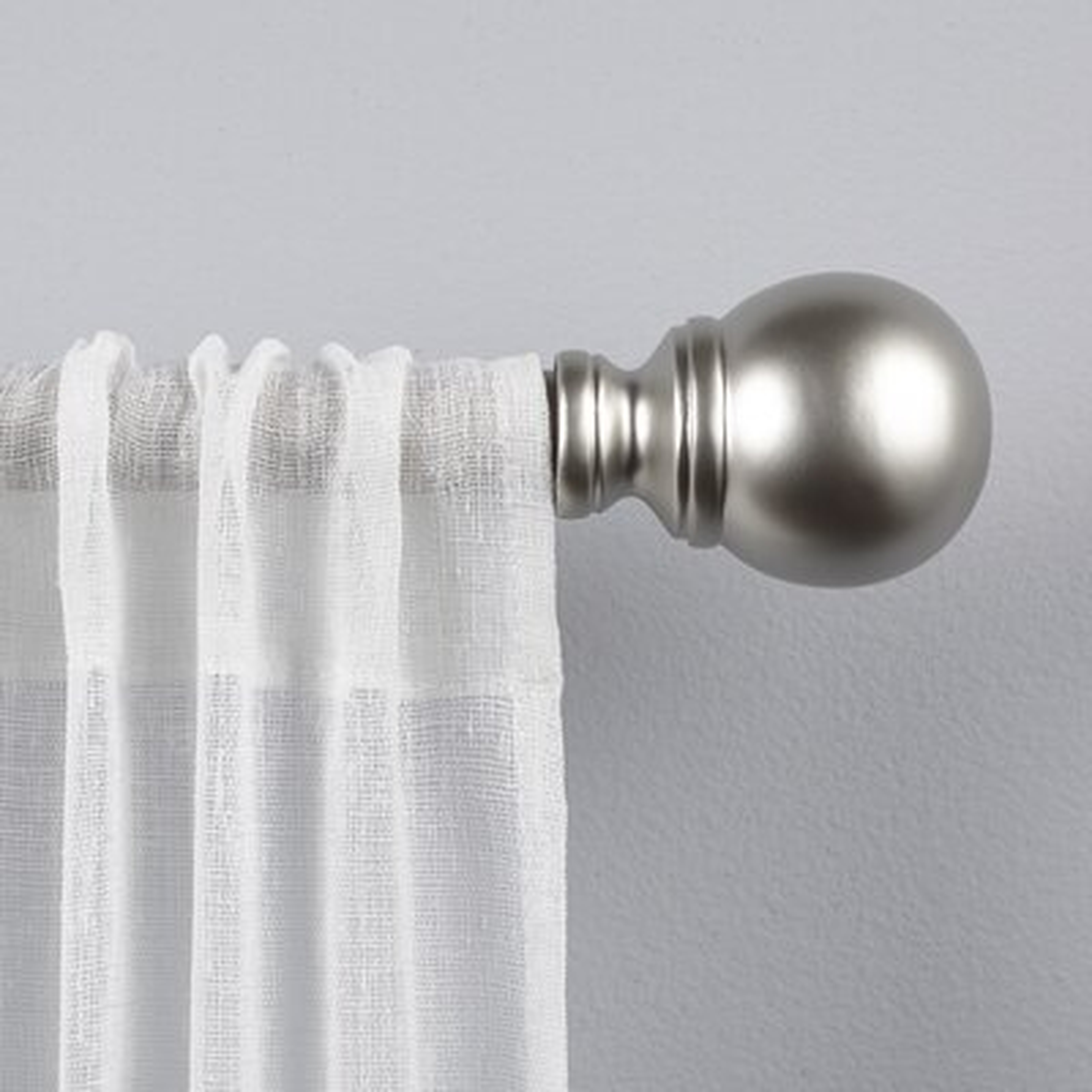 Deantrei Sphere Single Curtain Rod & Hardware Set - AllModern