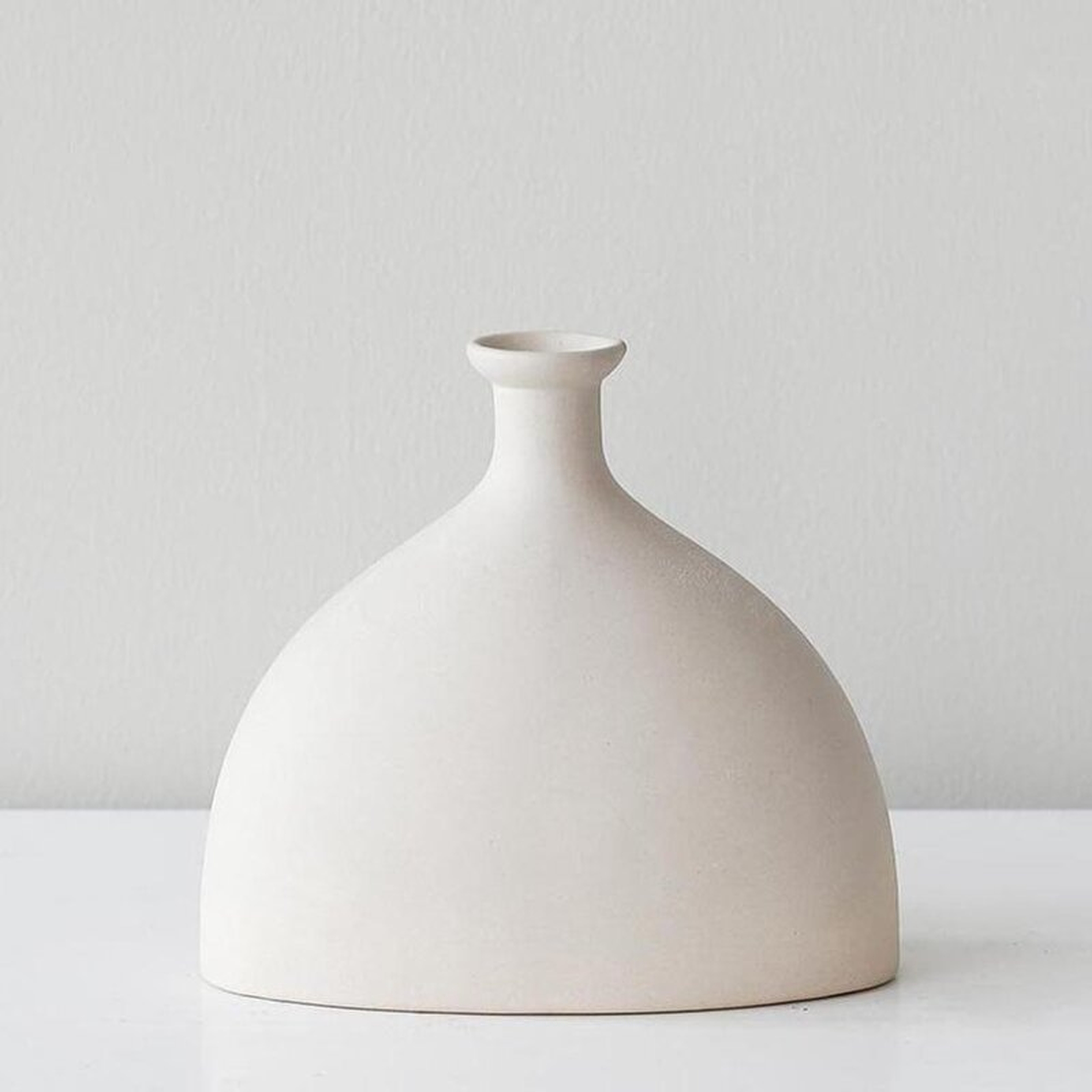 Ceramic Minimalist Vase, Minimalist Bisque, Handmade Ceramic Vase - Wayfair