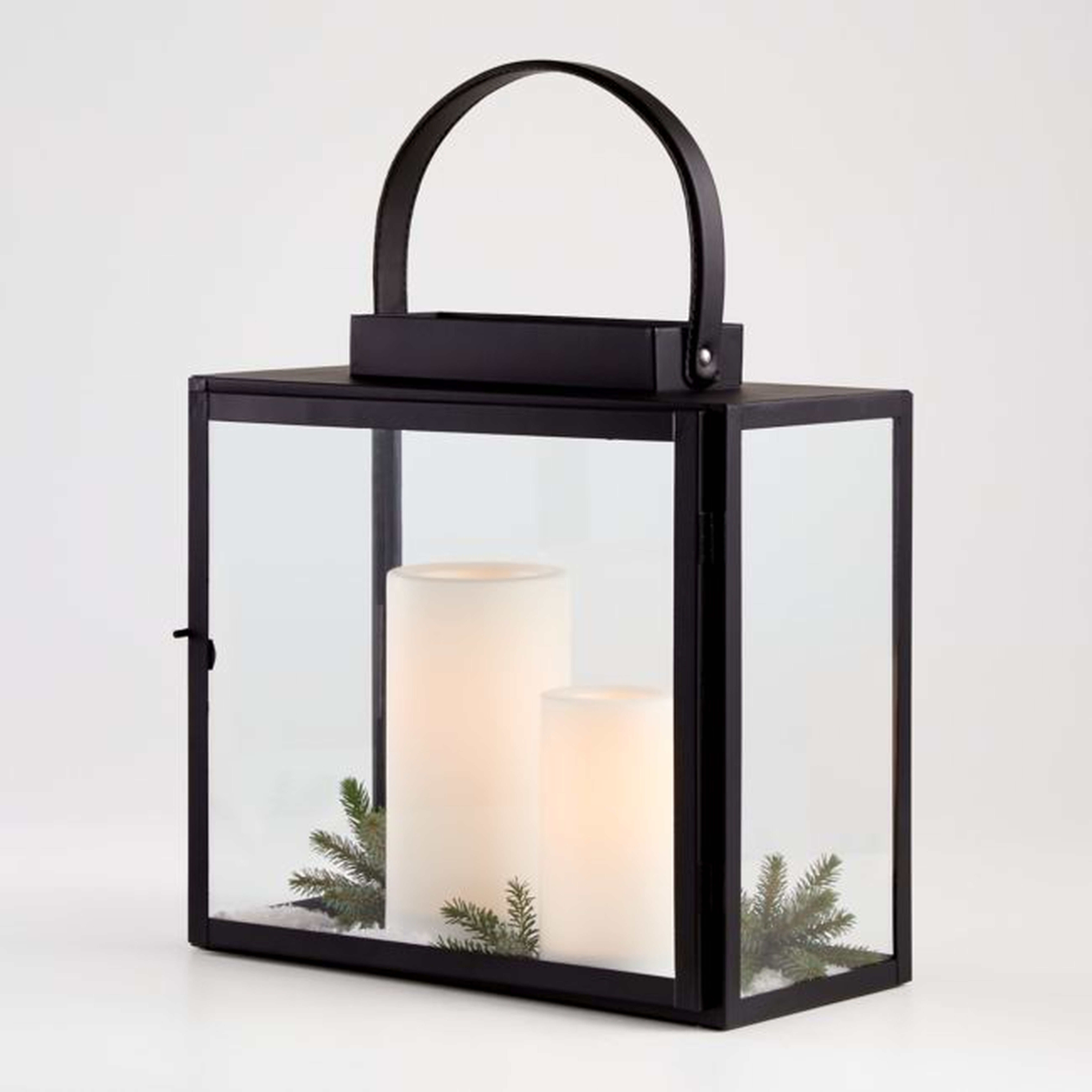 Sonnet Hurricane Lantern with Handle - Crate and Barrel