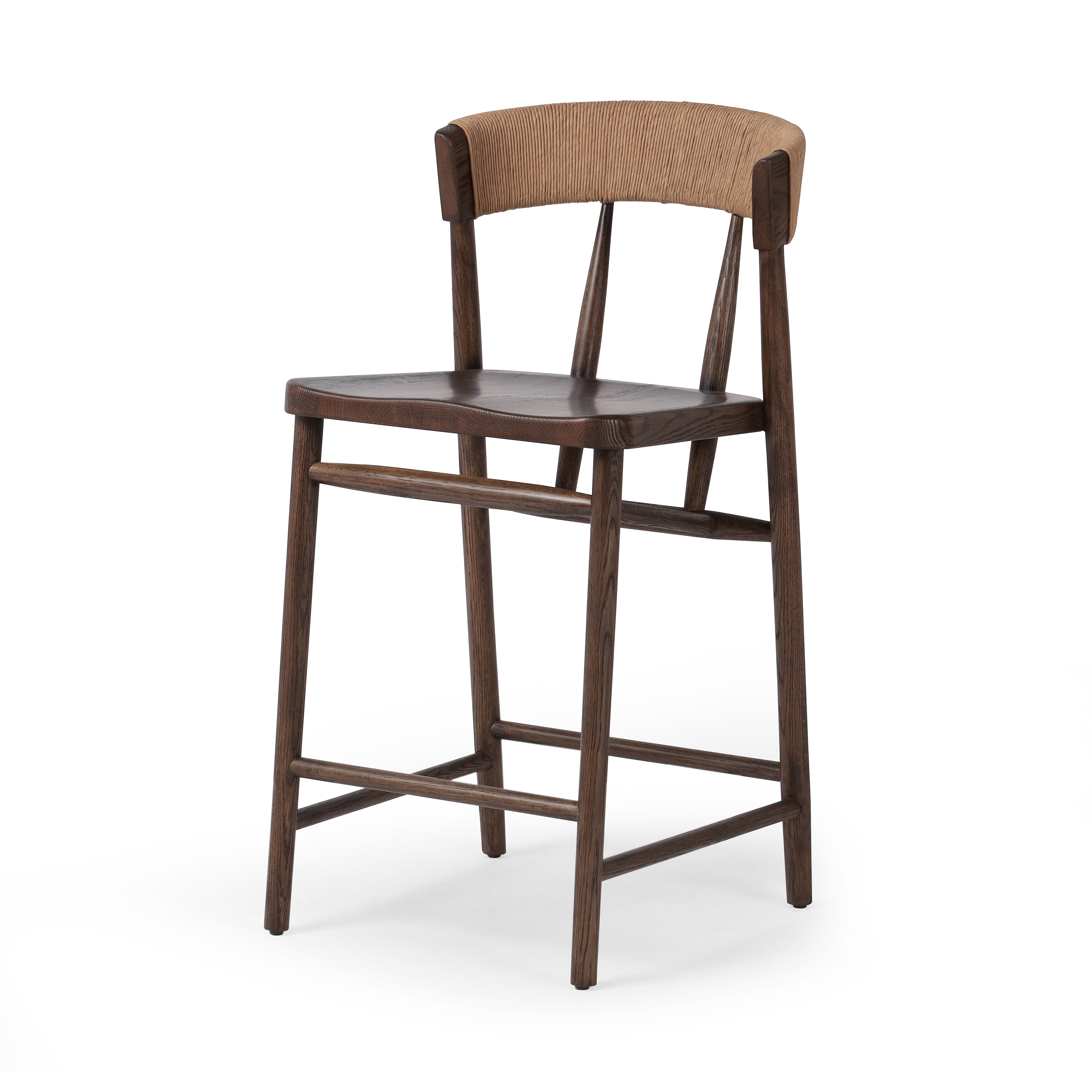 Buxton Stool-Drifted Oak-Counter - Four Hands