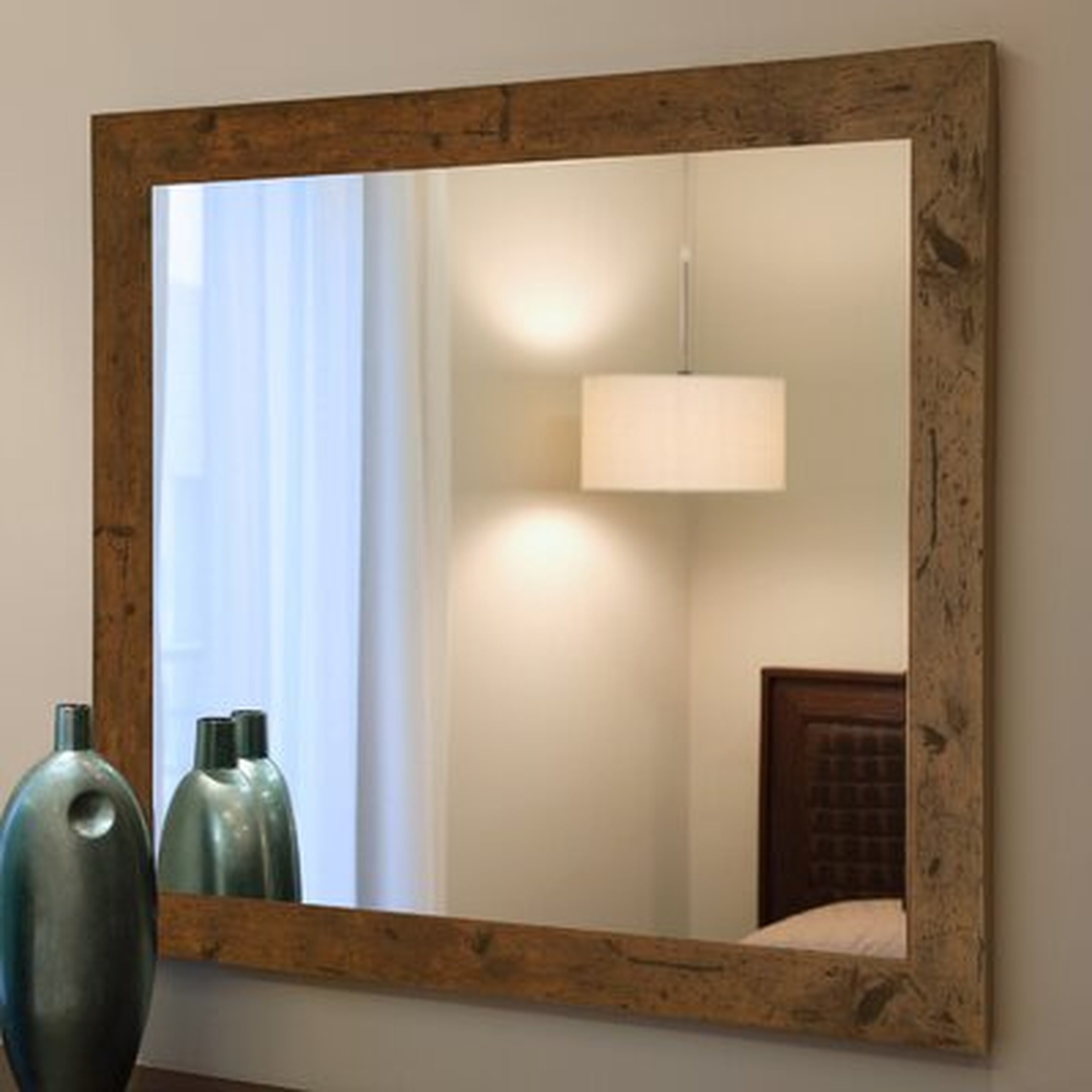 Crescent City Rustic Wall Mirror - Wayfair