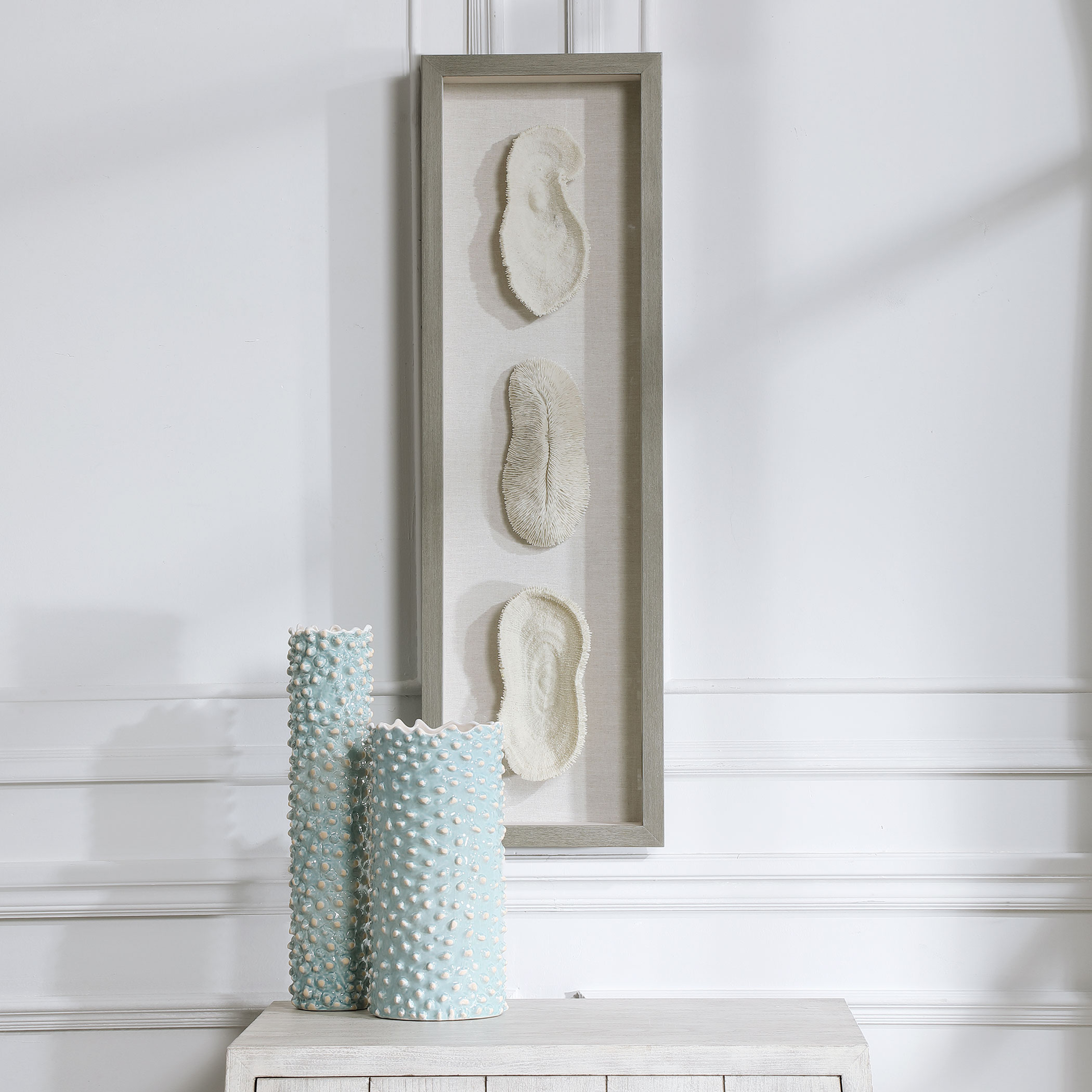 White Coral Shadow Box - Hudsonhill Foundry