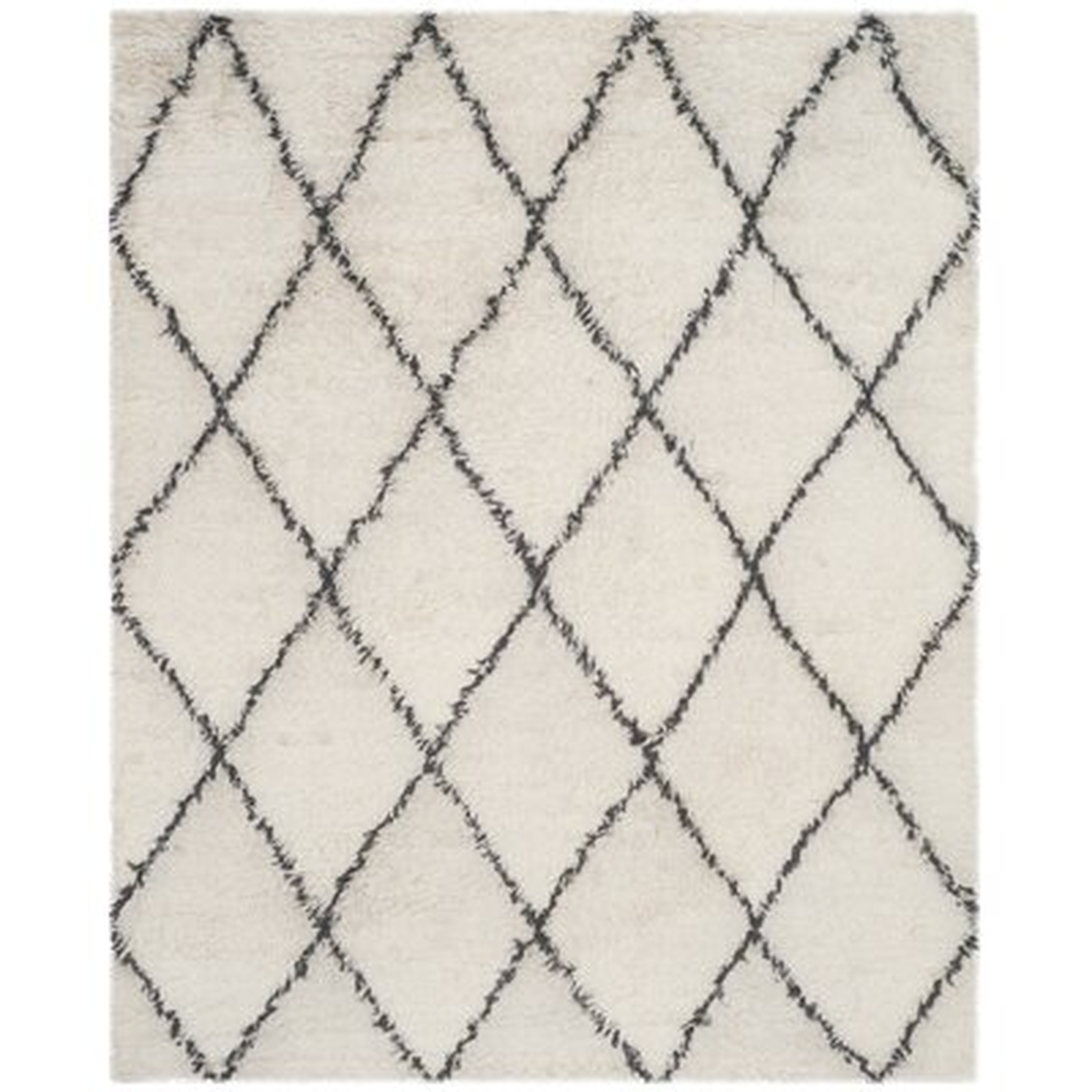 Friary Hand-Knotted Wool/Cotton Ivory Area Rug - Wayfair
