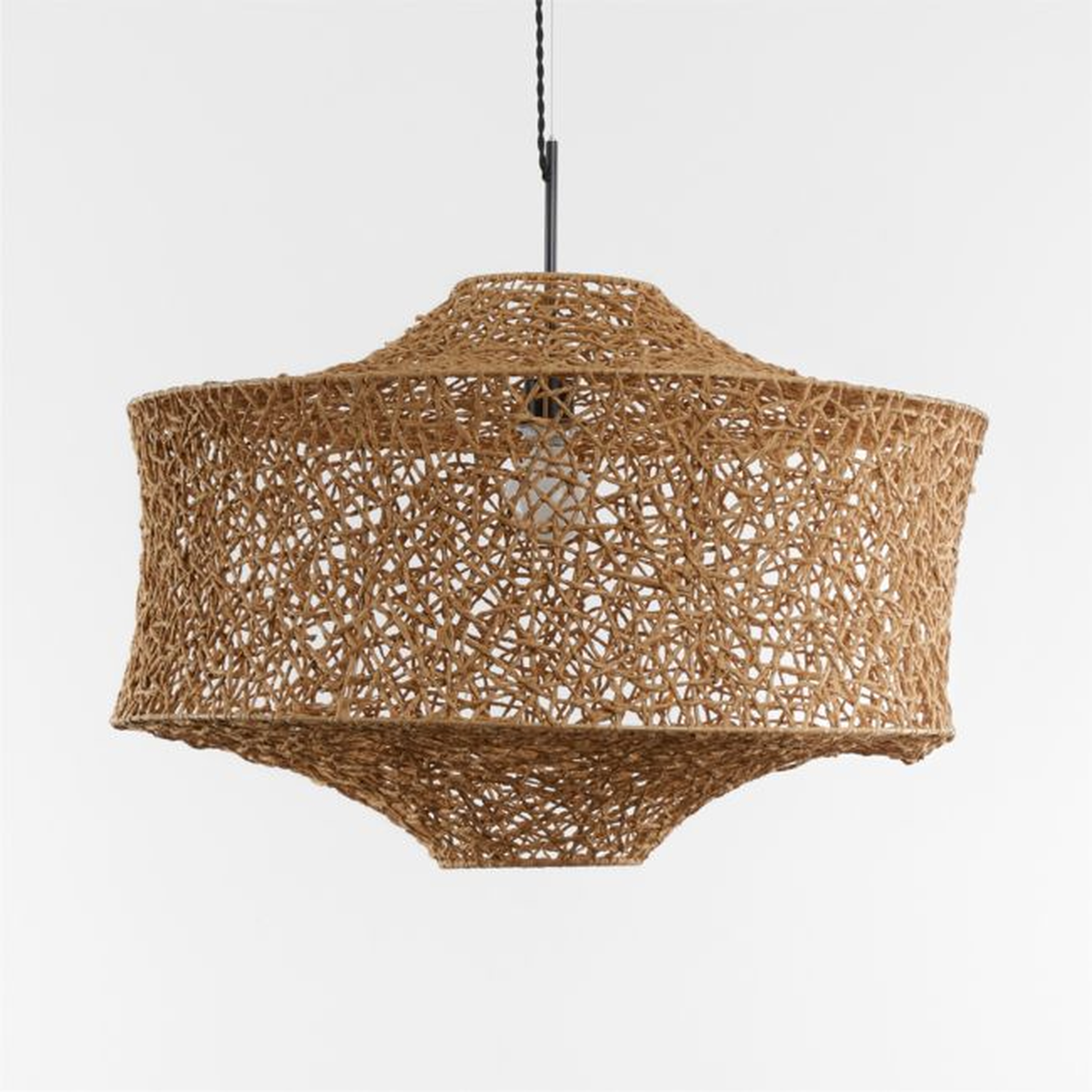 Seri Jute Pendant Light - Crate and Barrel