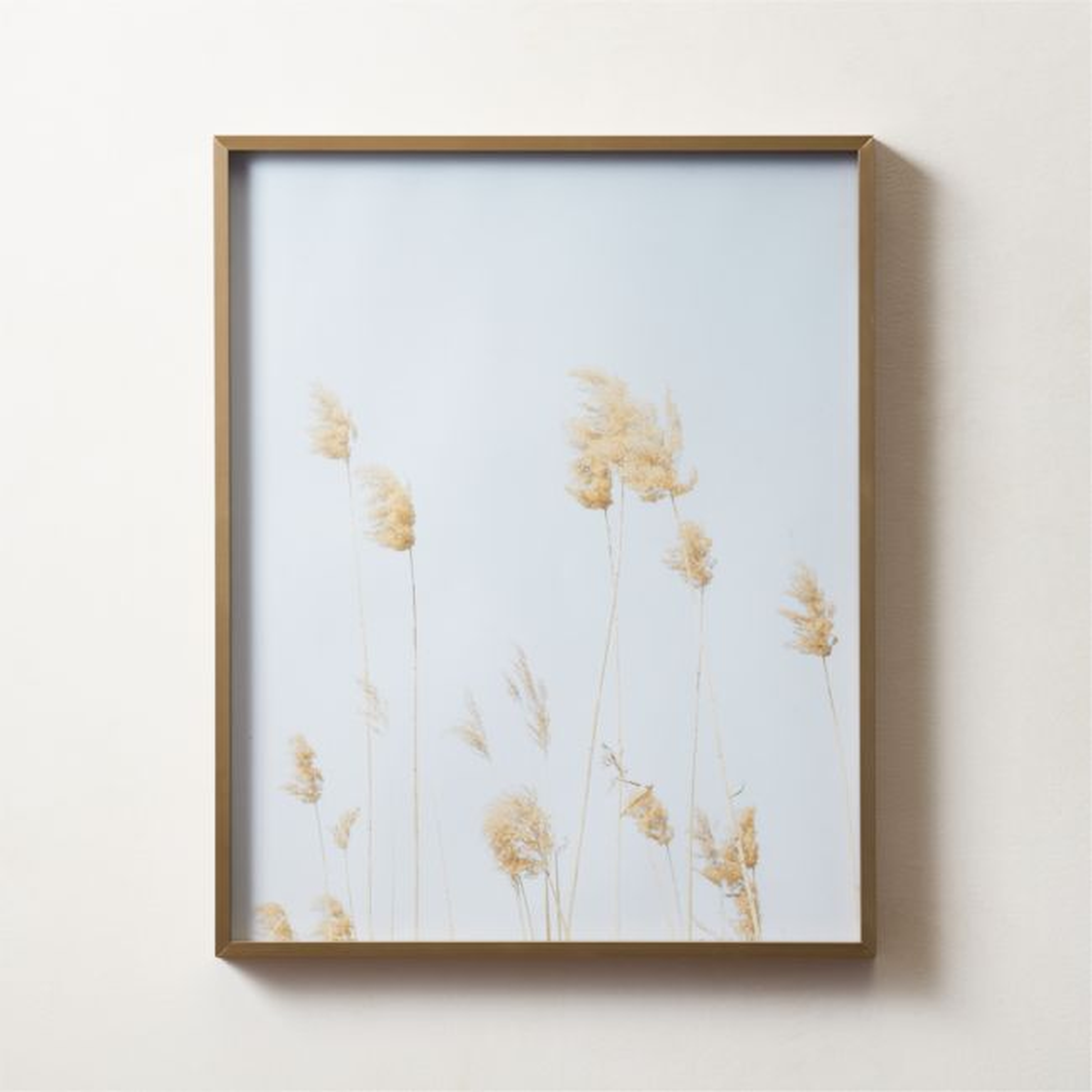 Gallery Brass Picture Frame 16"x20" - CB2