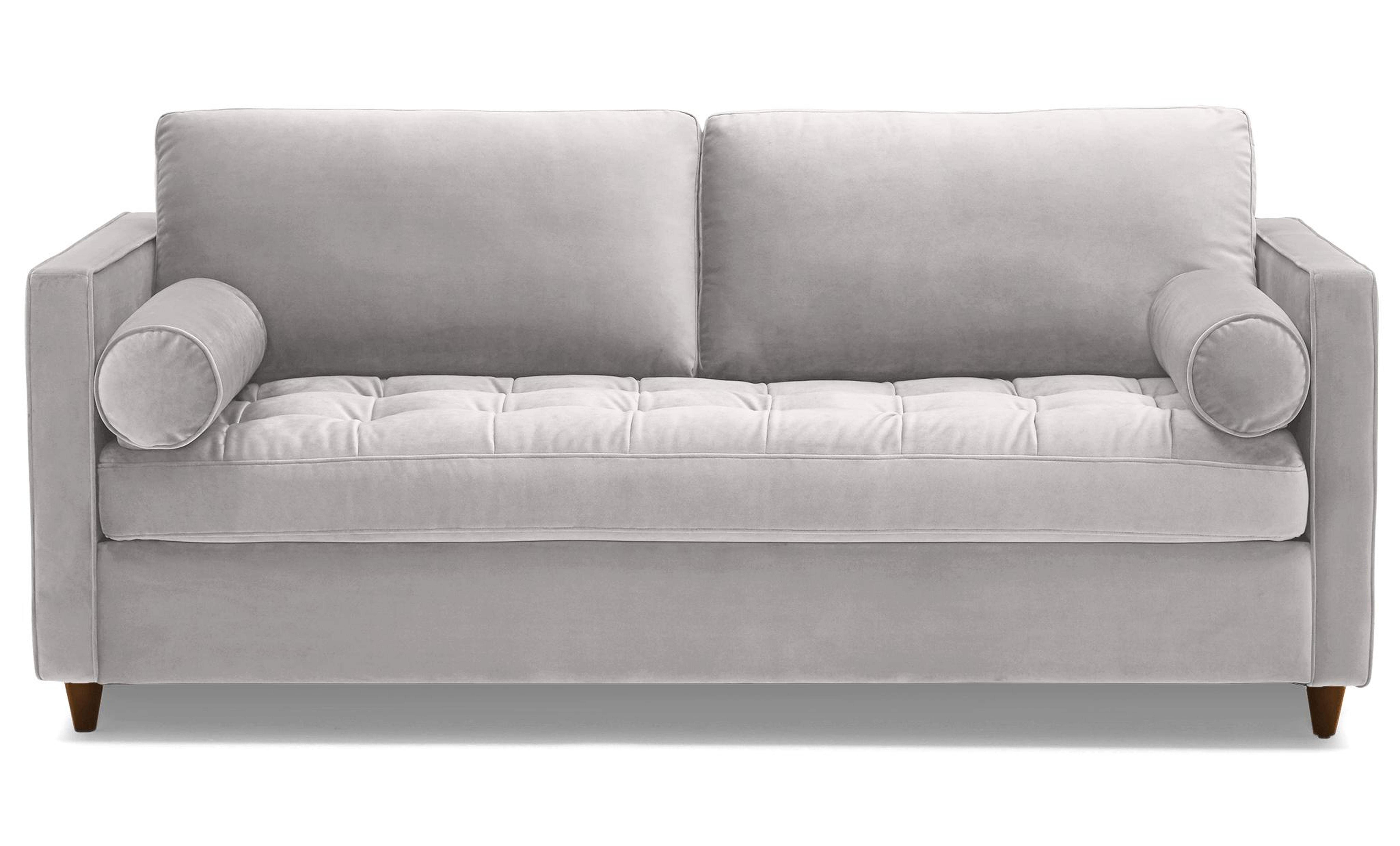 Gray Briar Mid Century Modern Sleeper Sofa - Sunbrella Premier Fog - Mocha - Joybird