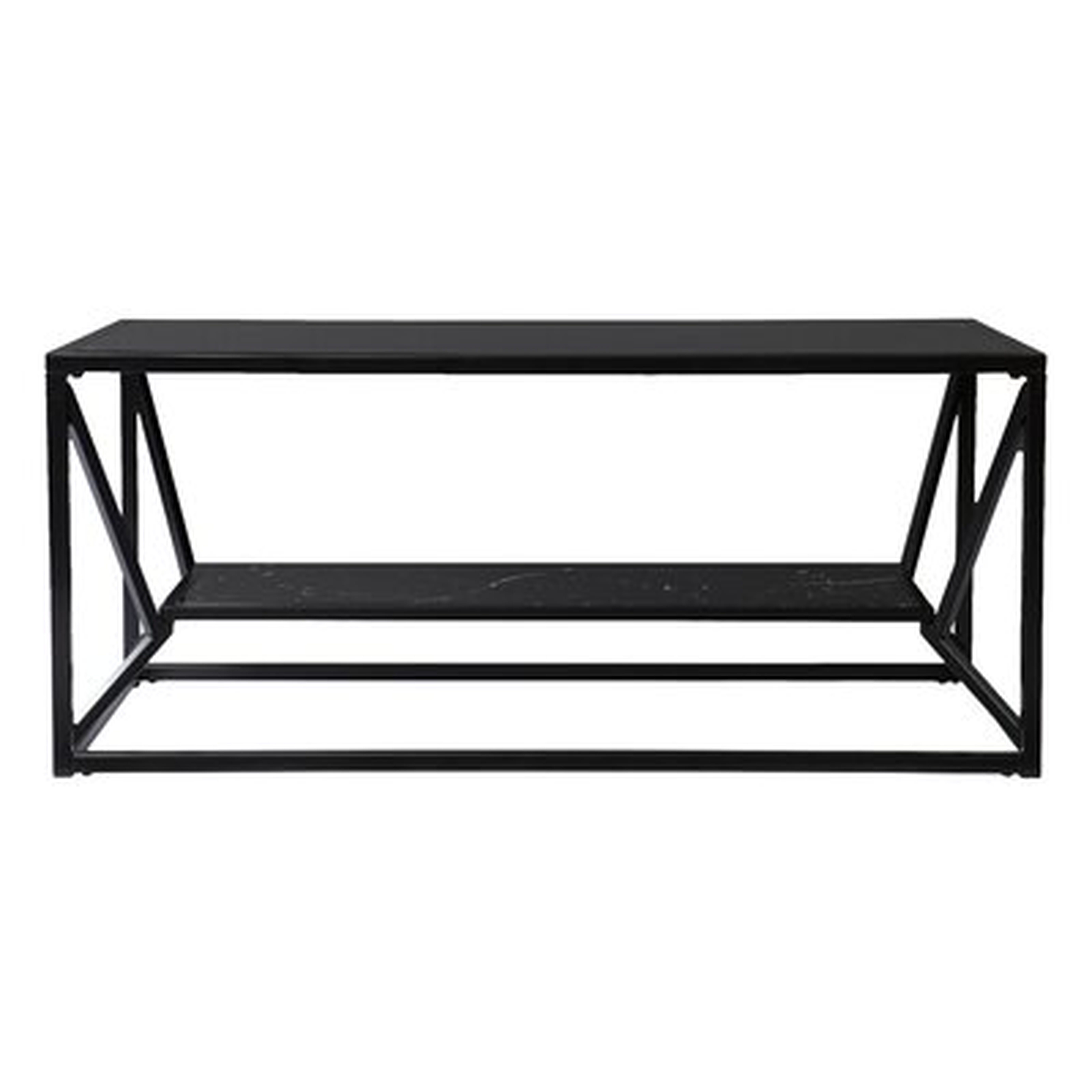 Frame Coffee Table with Storage - Wayfair