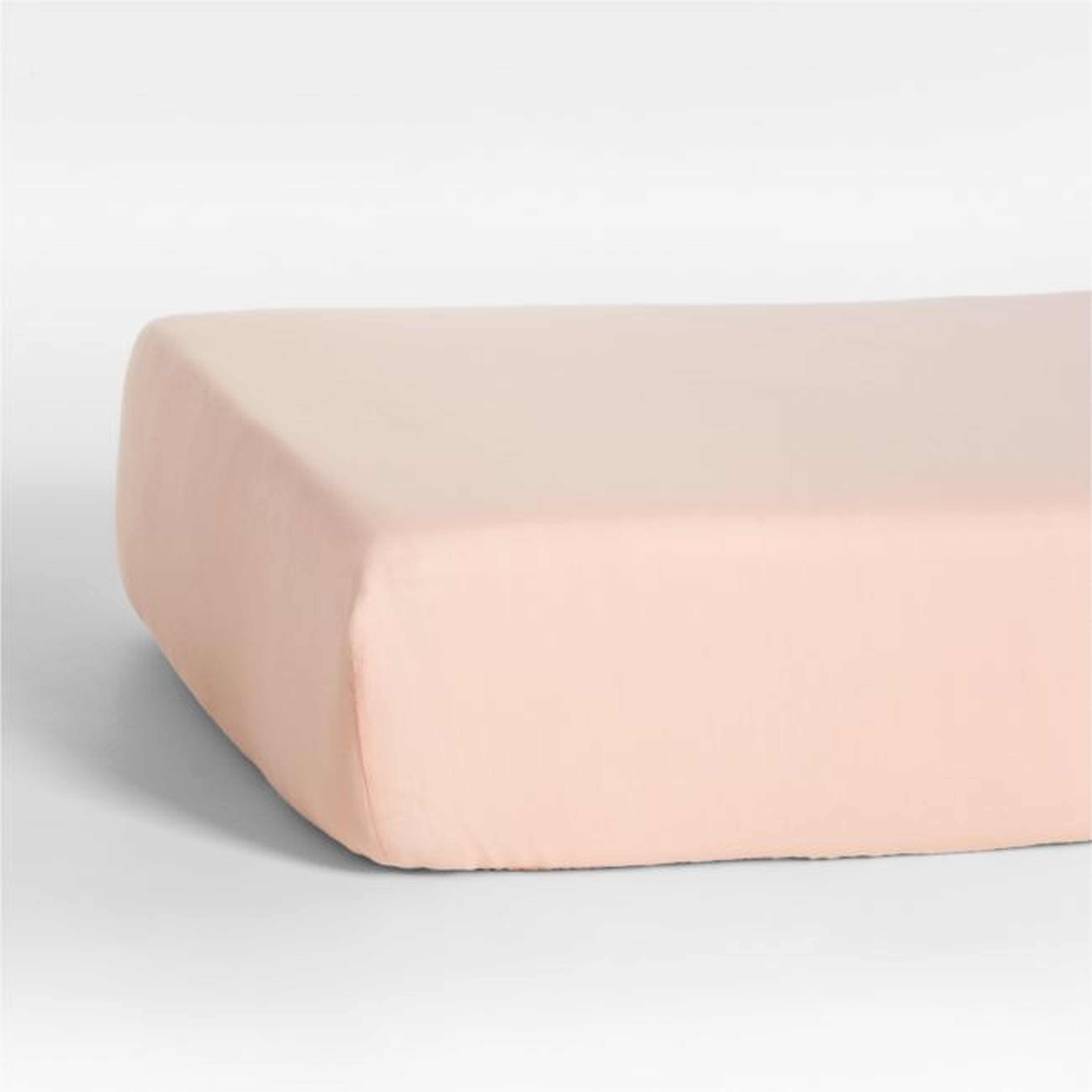 Supersoft Elegant Pink Organic Cotton Gauze Baby Crib Fitted Sheet - Crate & Kids