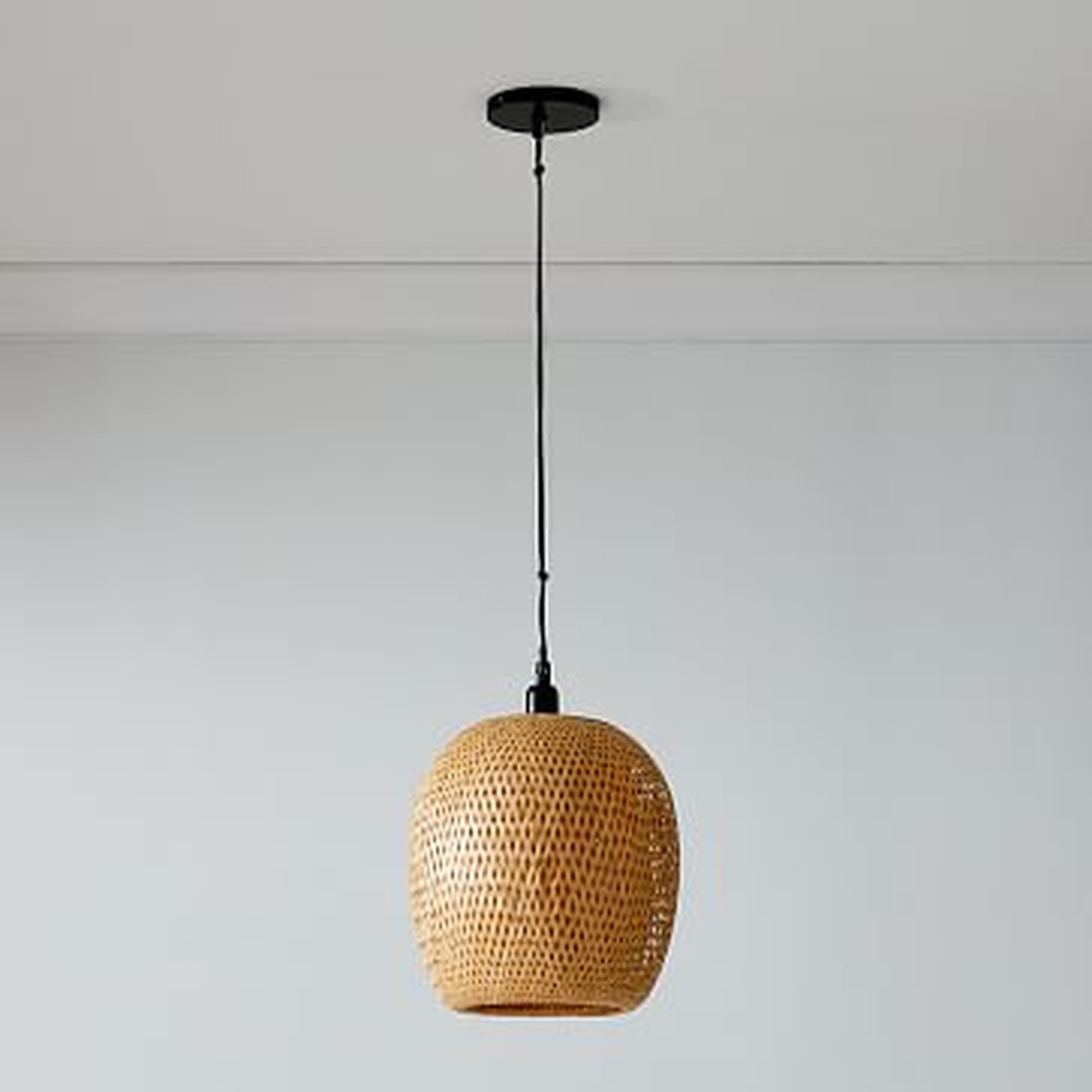Bamboo Pendant, Small - West Elm