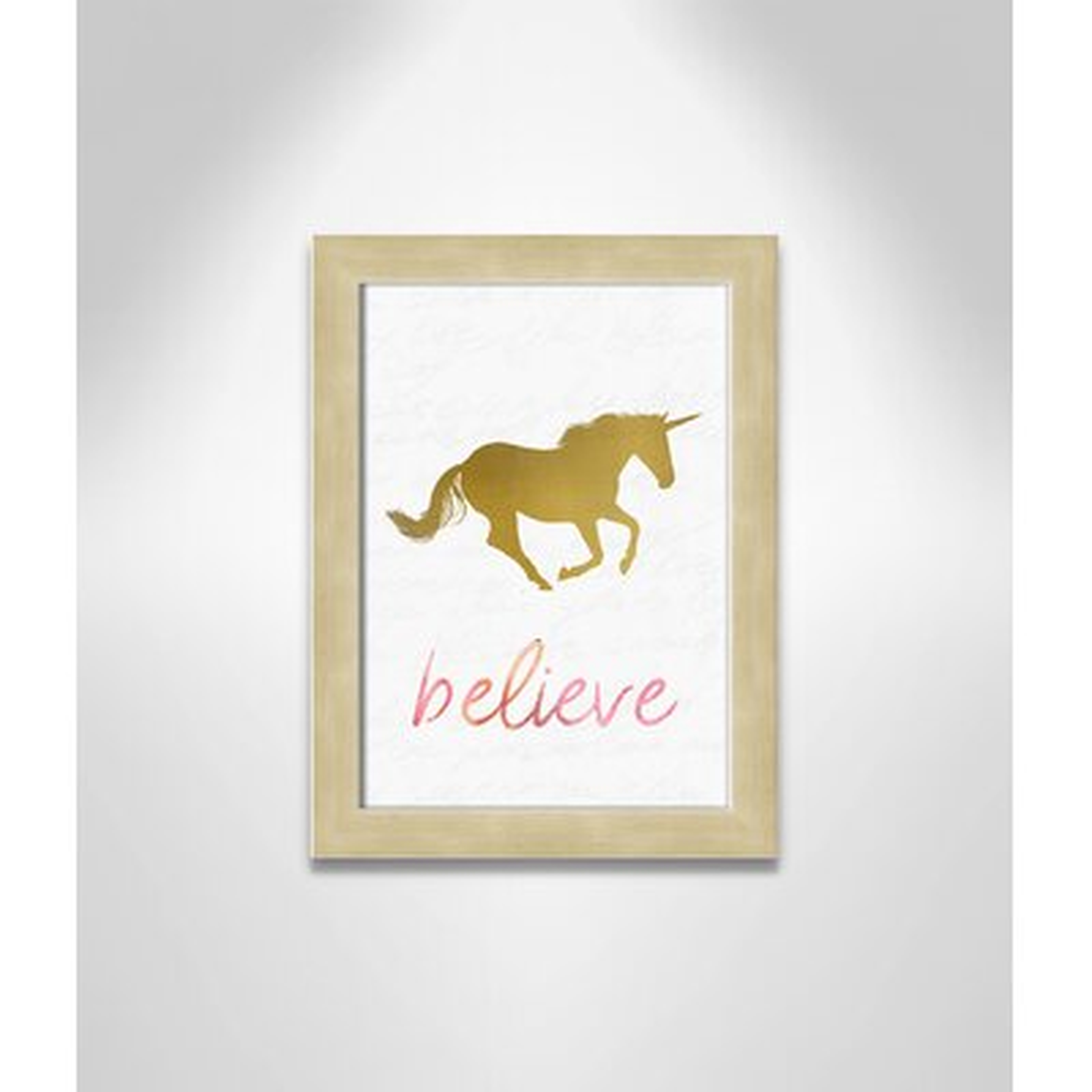 Unicorn Dreaming 2 Framed Art - Wayfair