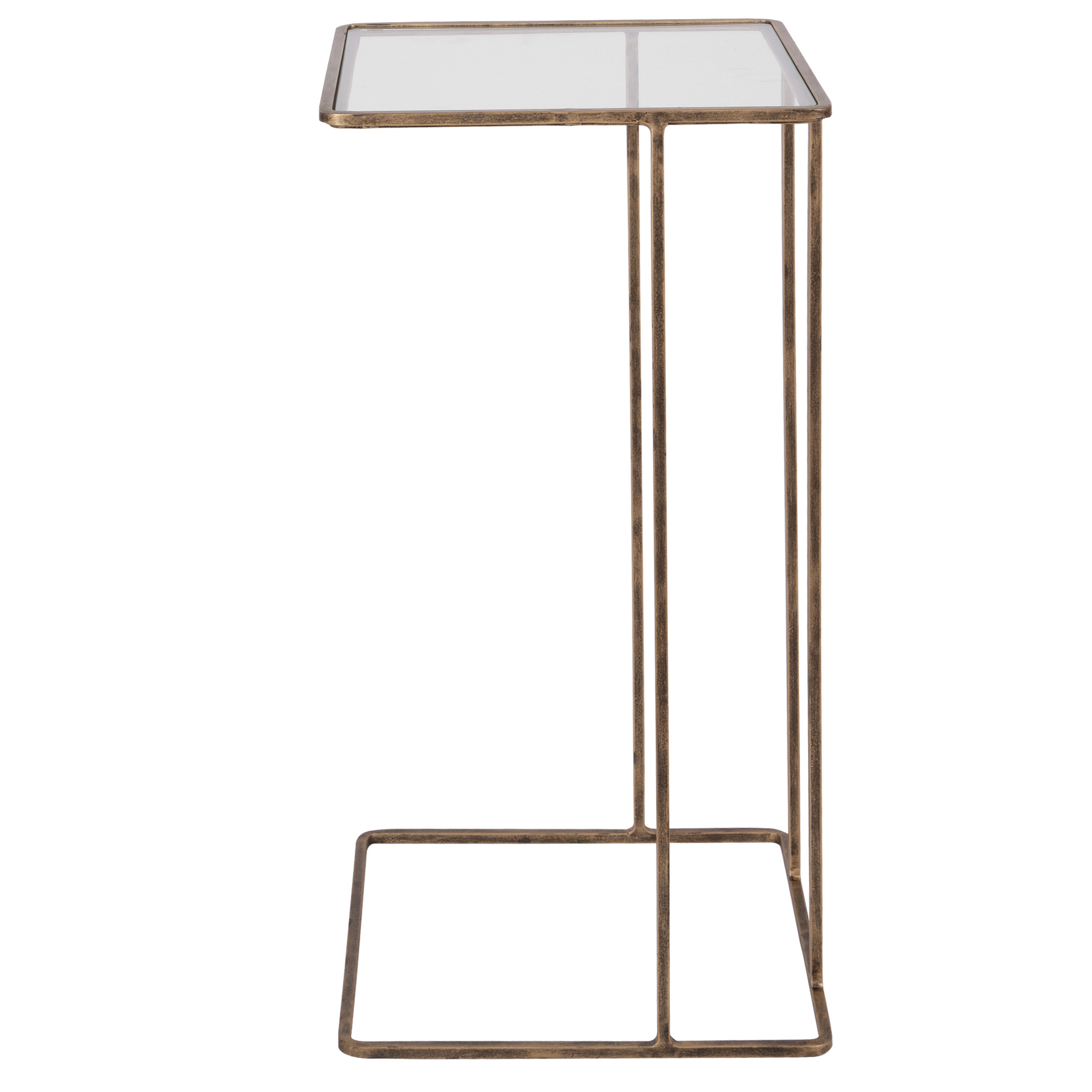 Cadmus Side Table, Gold - Hudsonhill Foundry