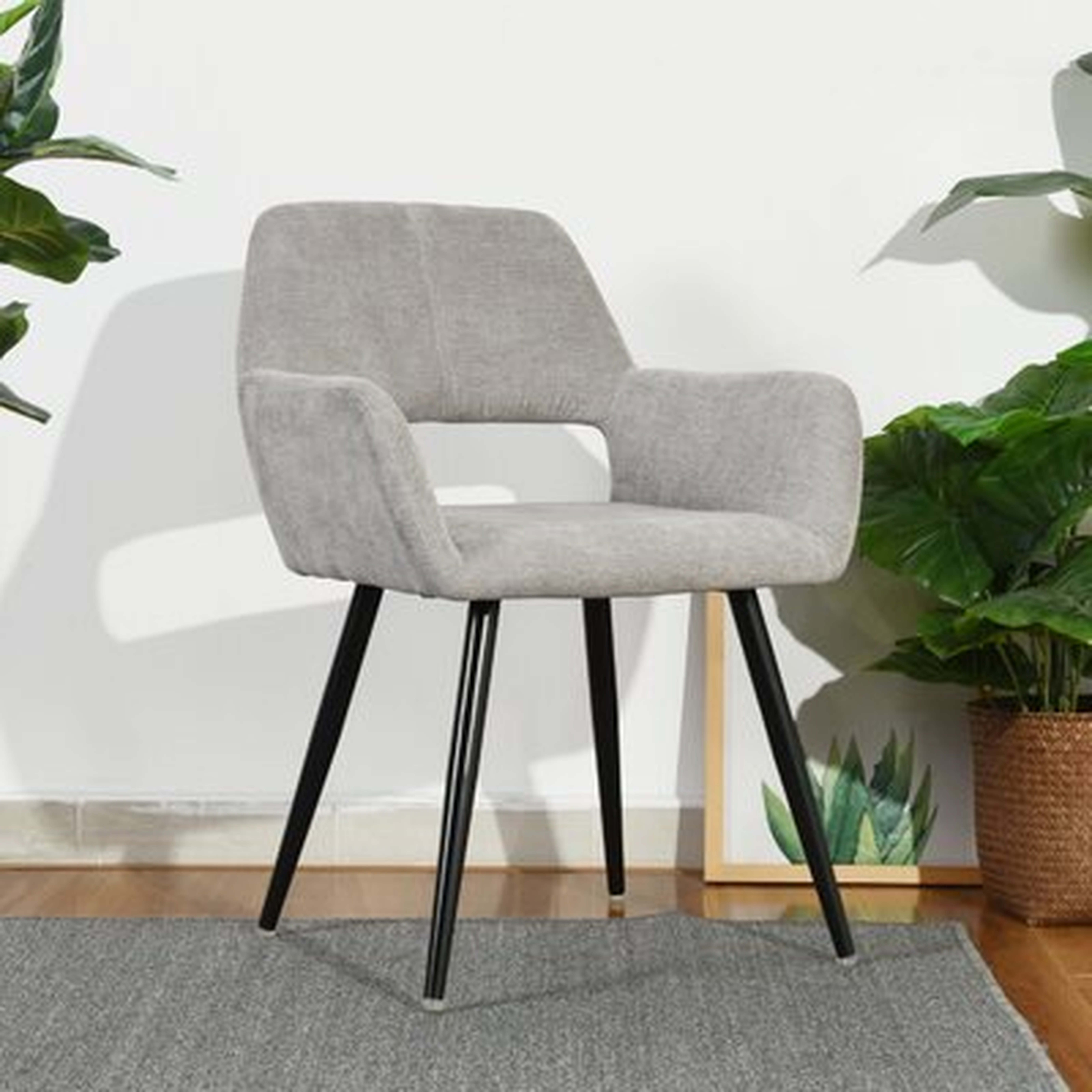 Benedykt Cotton Arm Chair - Wayfair