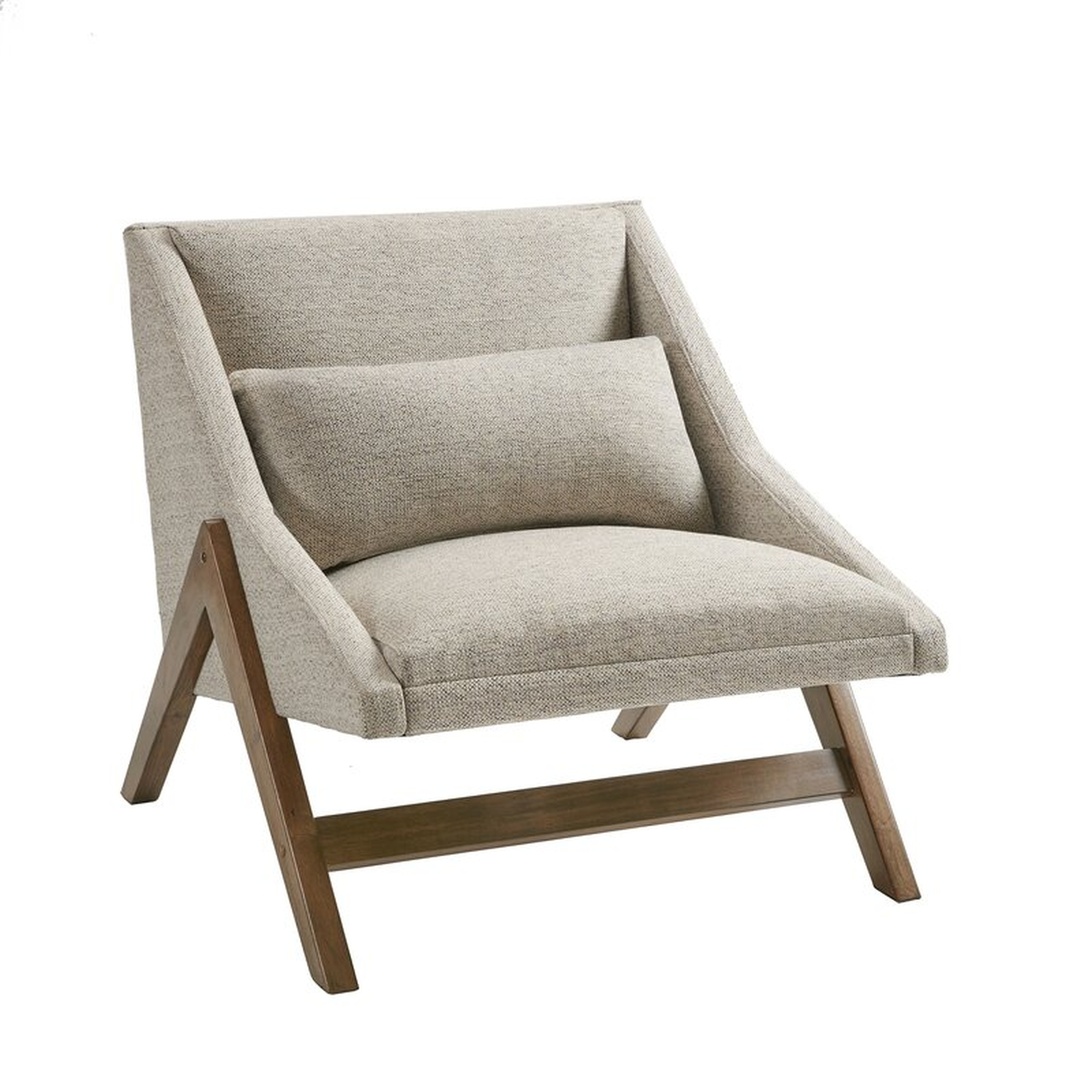 Stef 30.25'' Wide Lounge Chair, Taupe - Wayfair