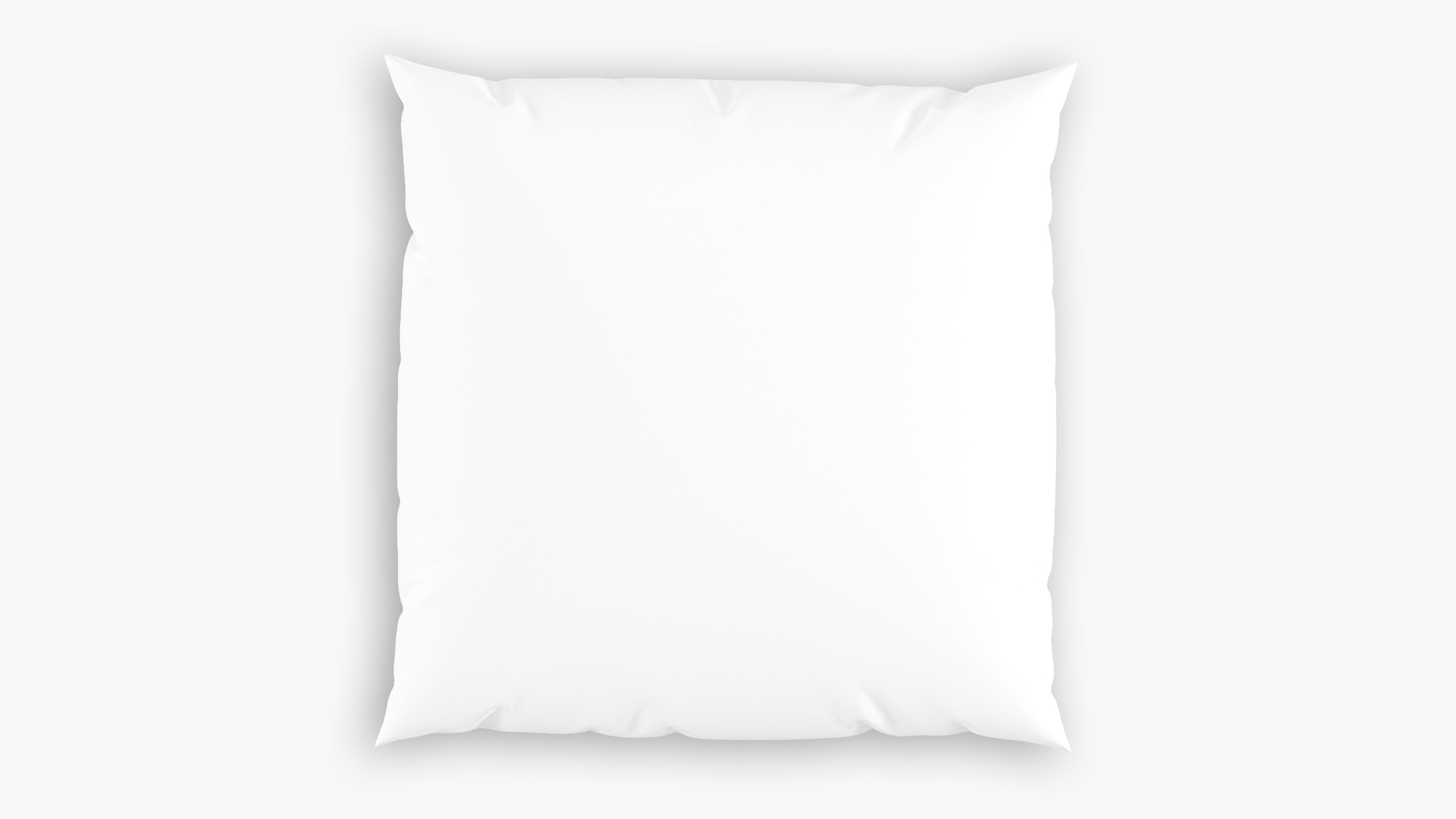 Feather Down 18" Pillow Insert, Feather Down Pillow Insert, 18" x 18" - The Inside