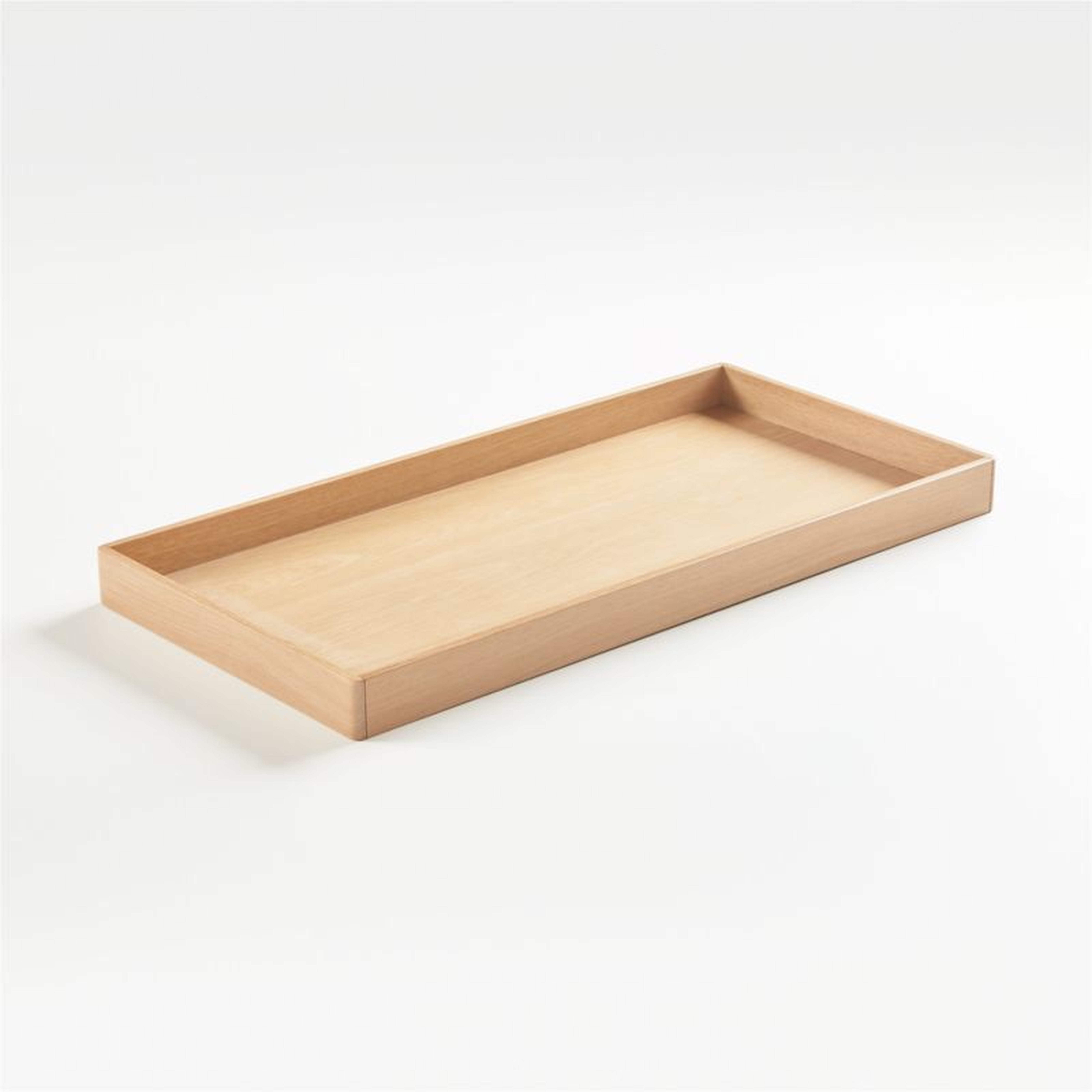 Canyon Natural Wood Baby Changing Table Topper by Leanne Ford - Crate & Kids