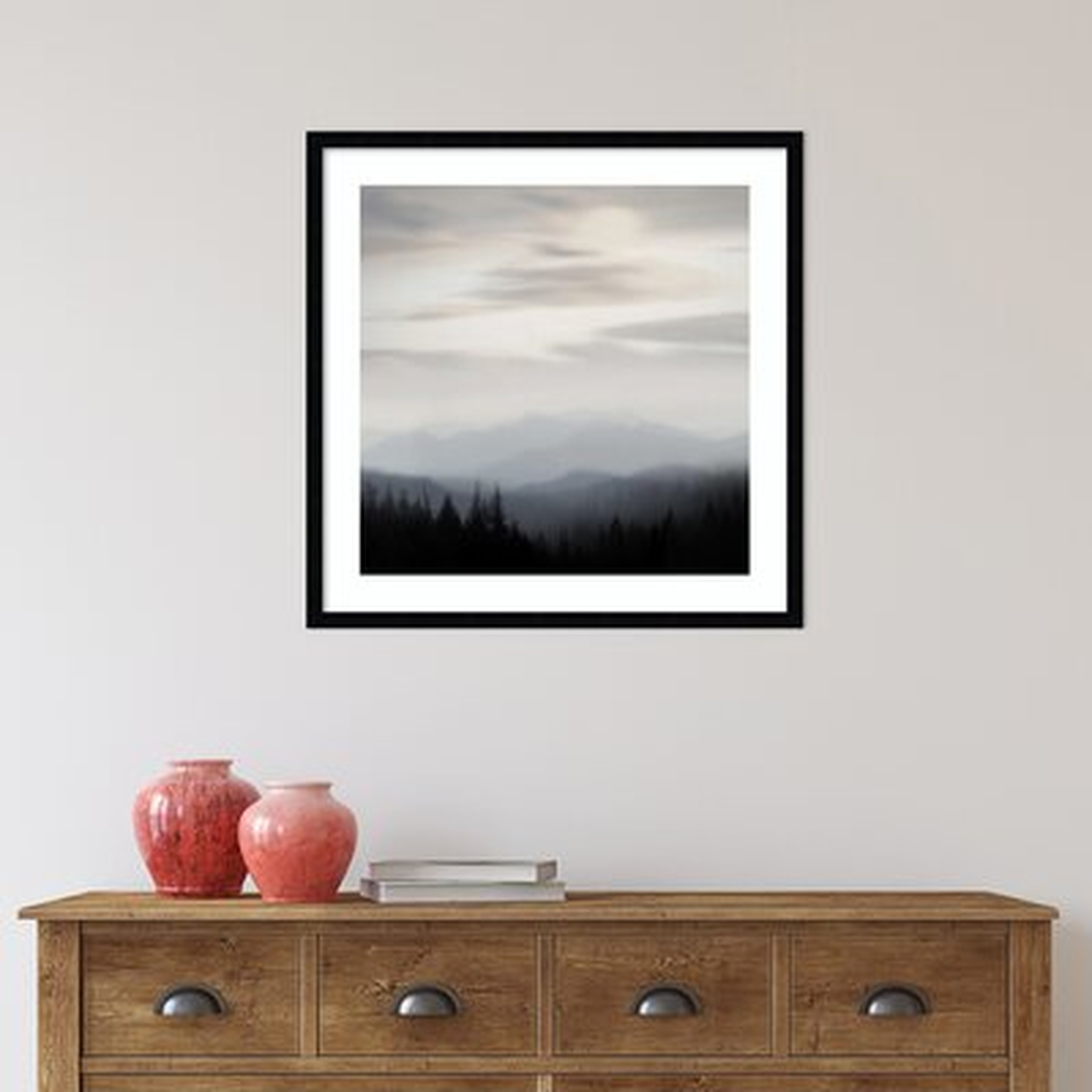Framed Art Print 'Mountain Vista II' By Madeline Clark - Wayfair