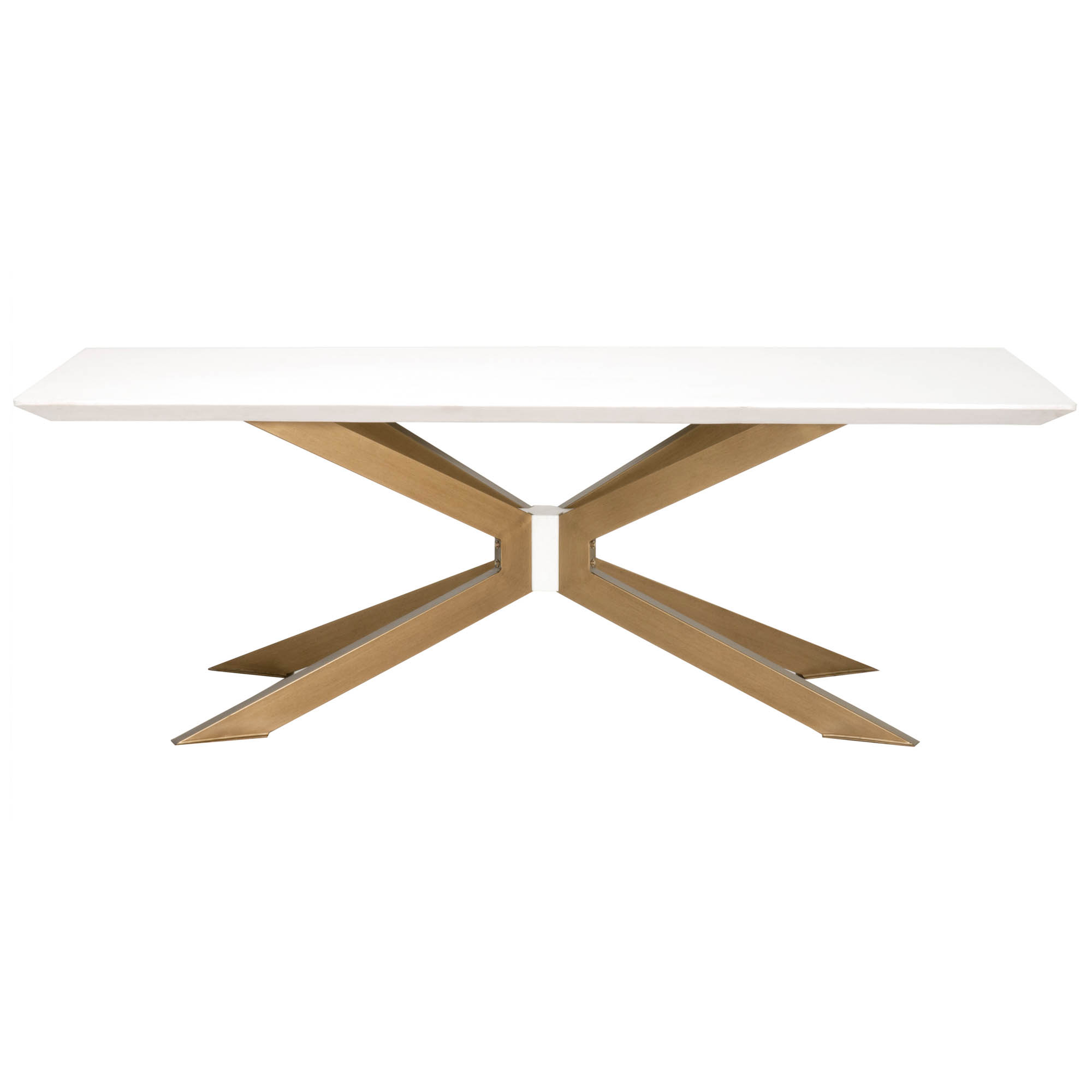 Industry Rectangle Concrete Dining Table - Alder House