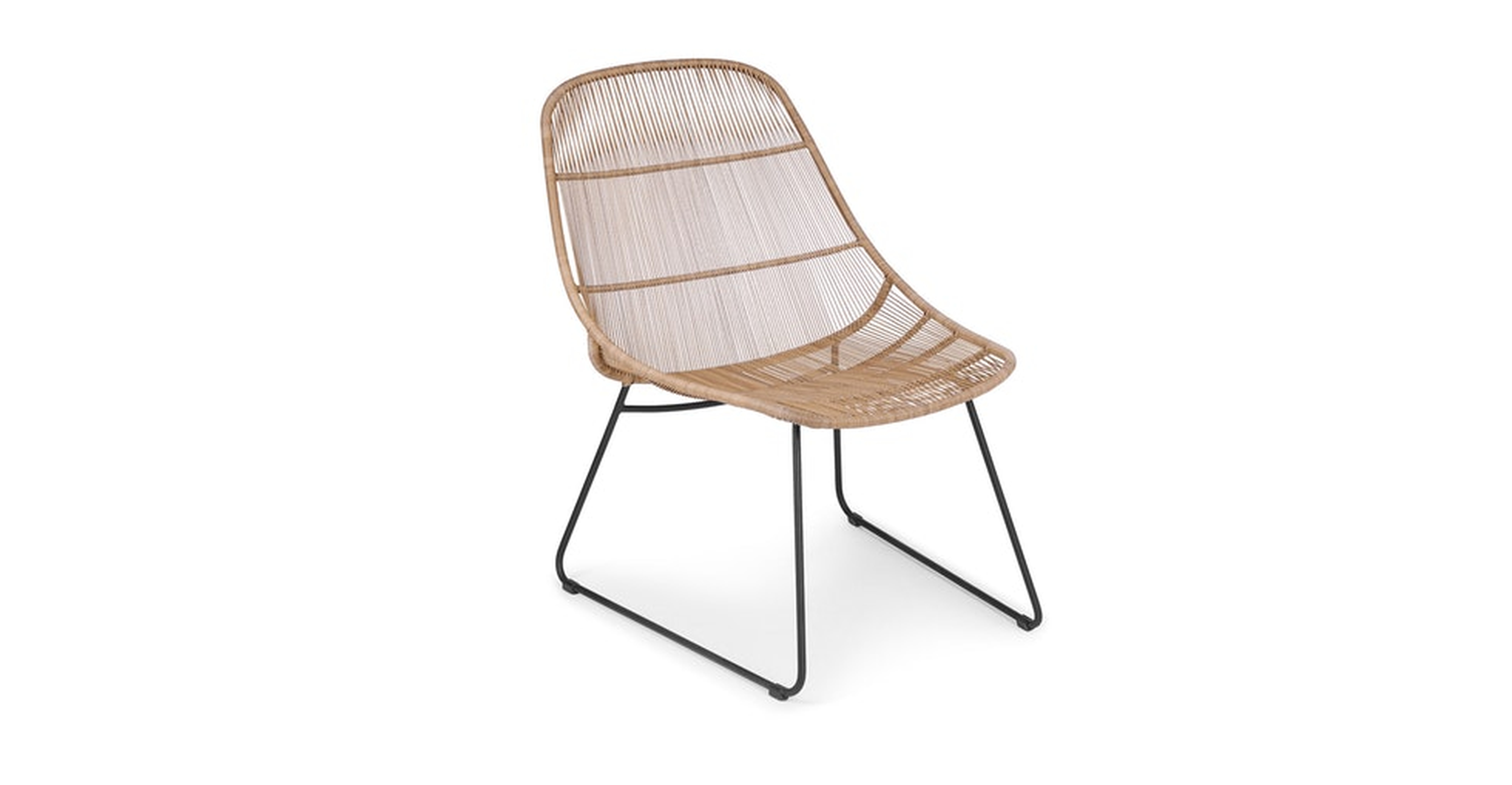 Selka Natural Lounge Chair - Article