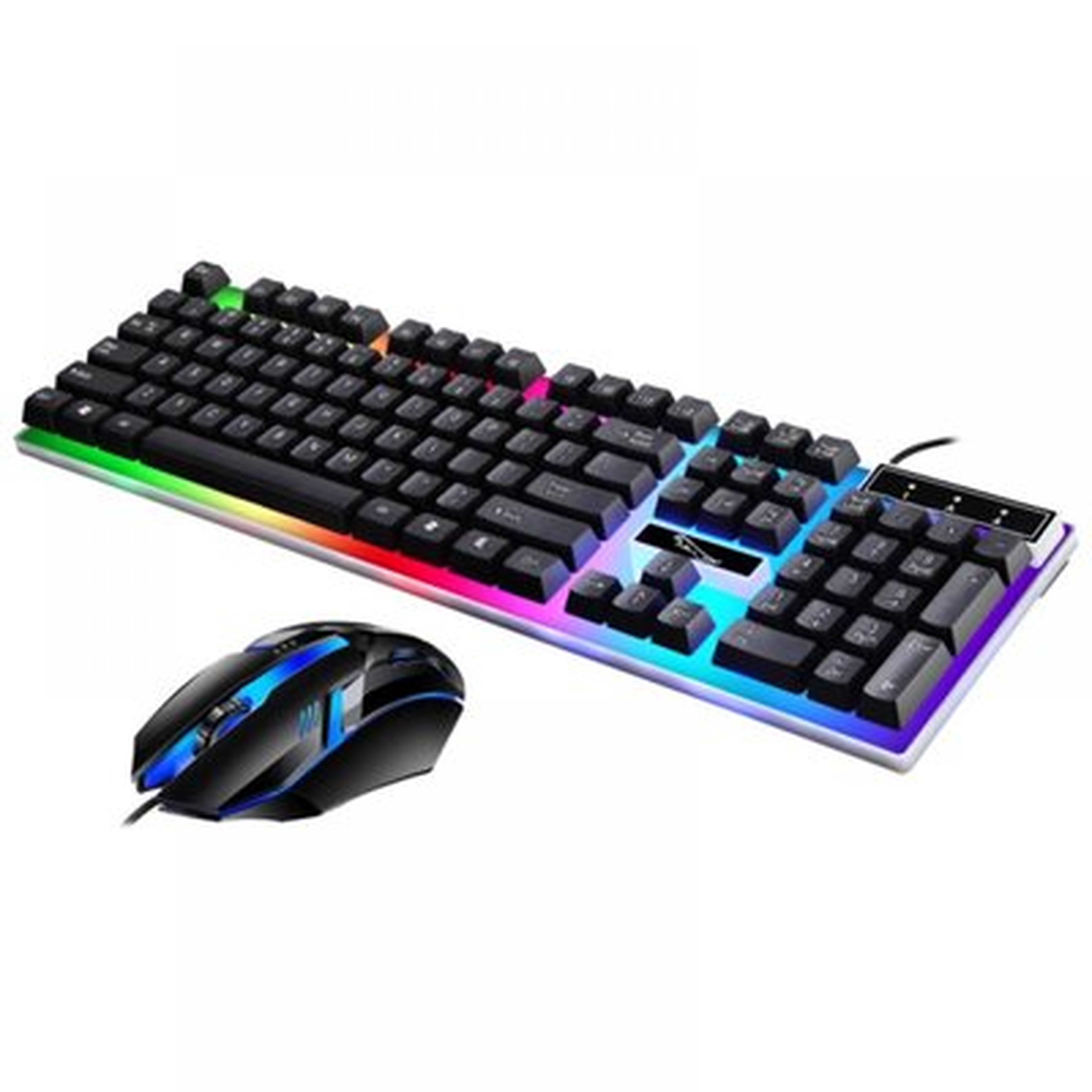 Wired Keyboard And Mouse Set Usb Illuminated Manipulator Keyboard And Mouse Kit - Wayfair