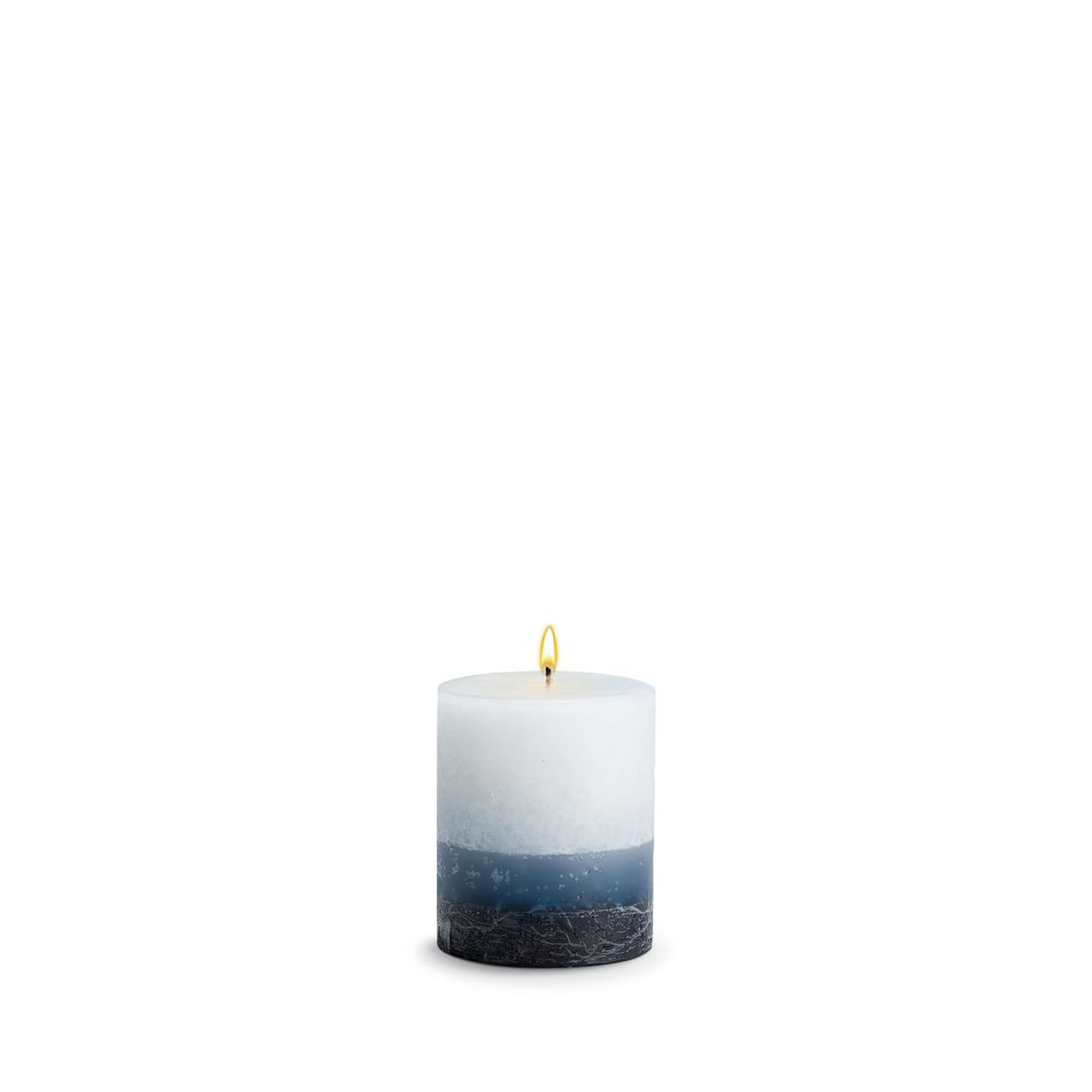 Pillar Candle, Wax, Mier Du Corail, 3"x3" - West Elm