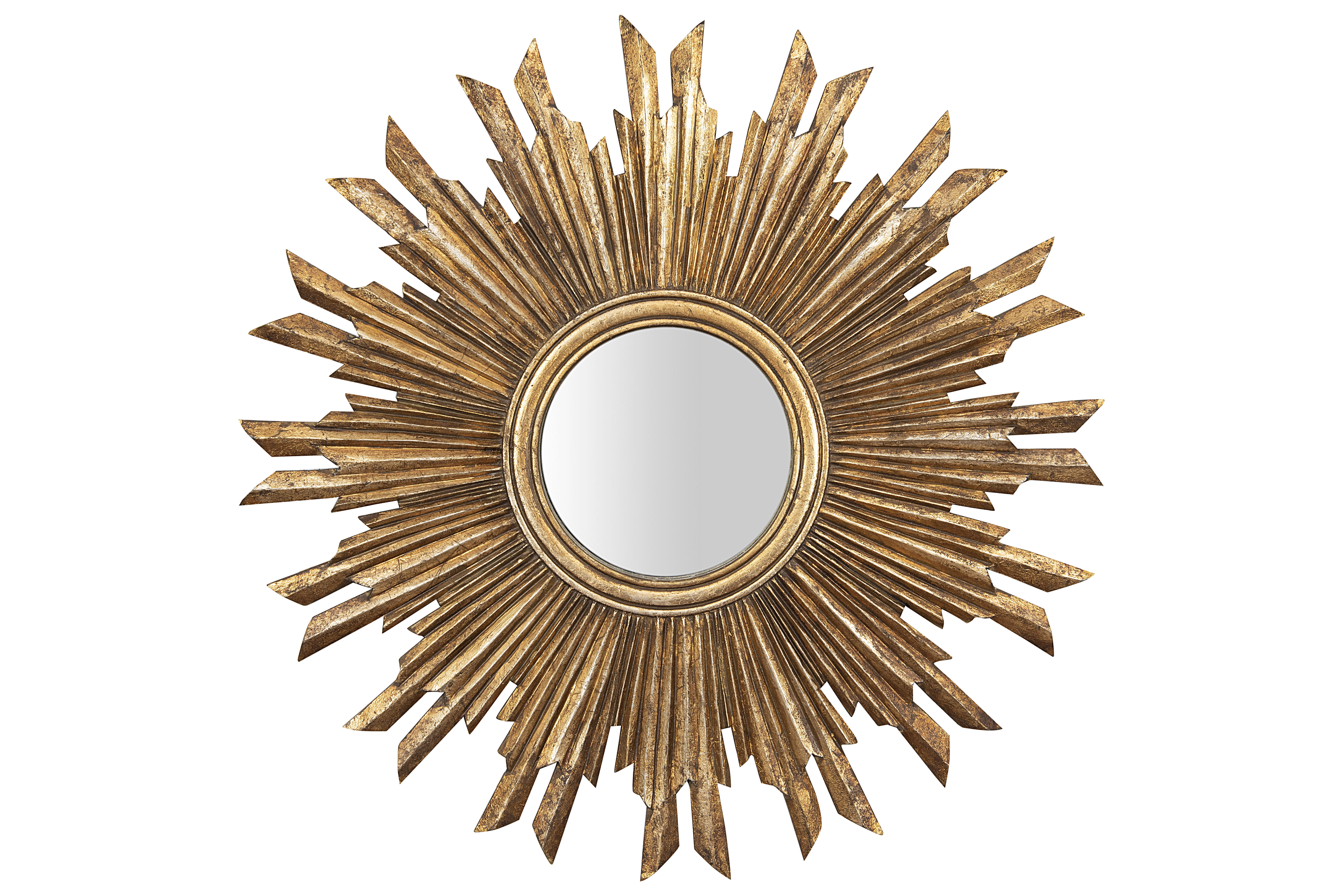 Gold Sunburst Mirror - Nomad Home