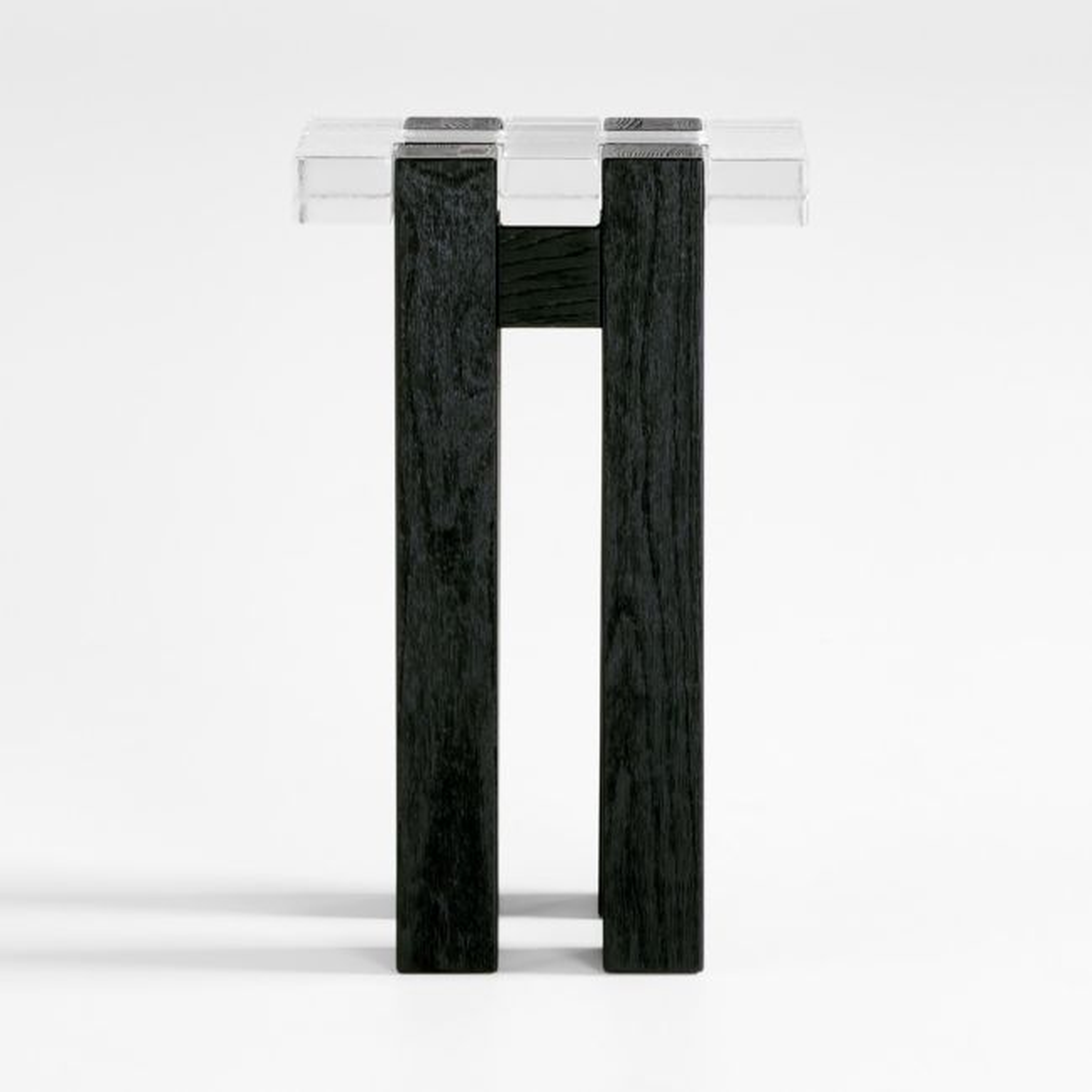 Turmont Glass End Table - Crate and Barrel