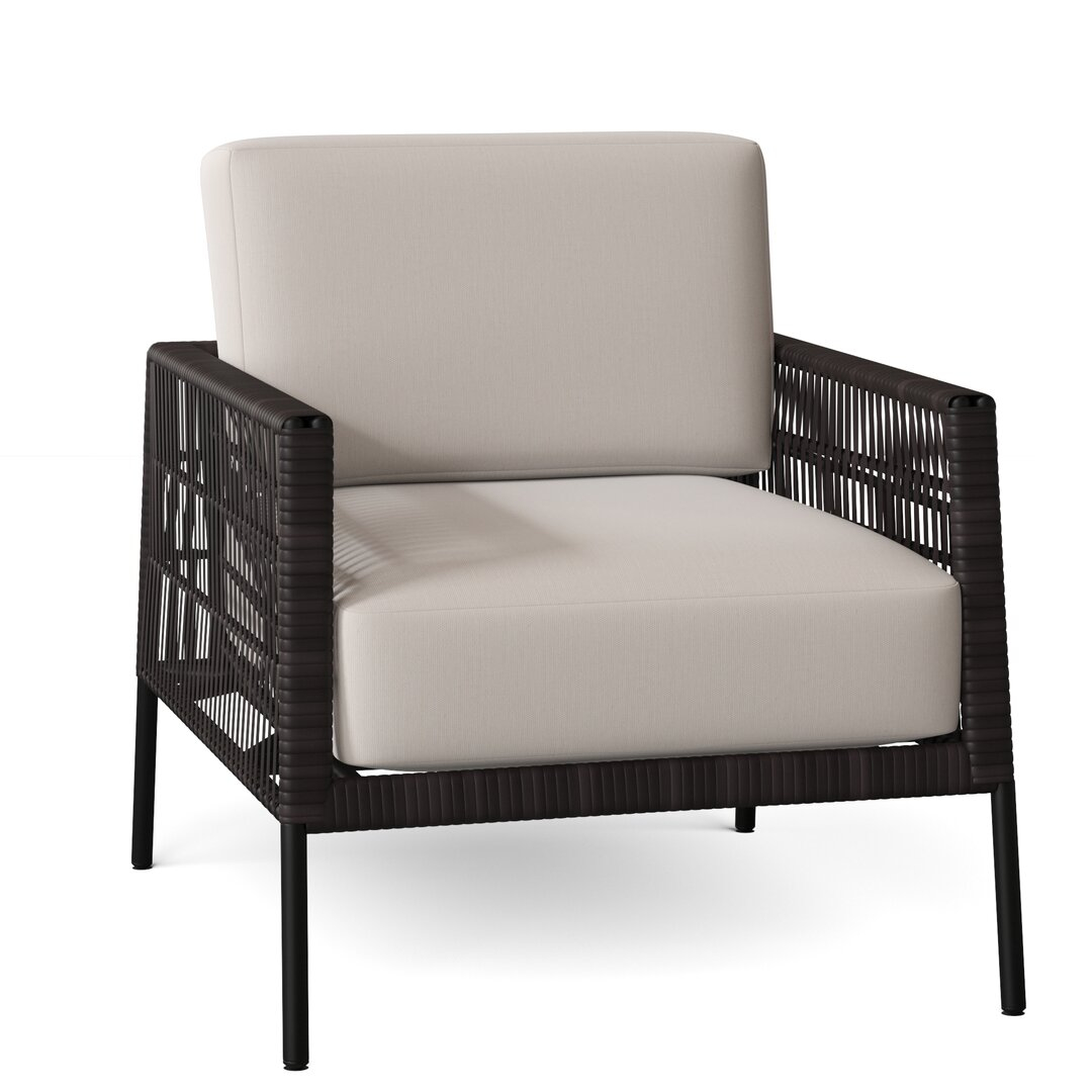 "Woodard Maiz Patio Chair with Cushions" - Perigold