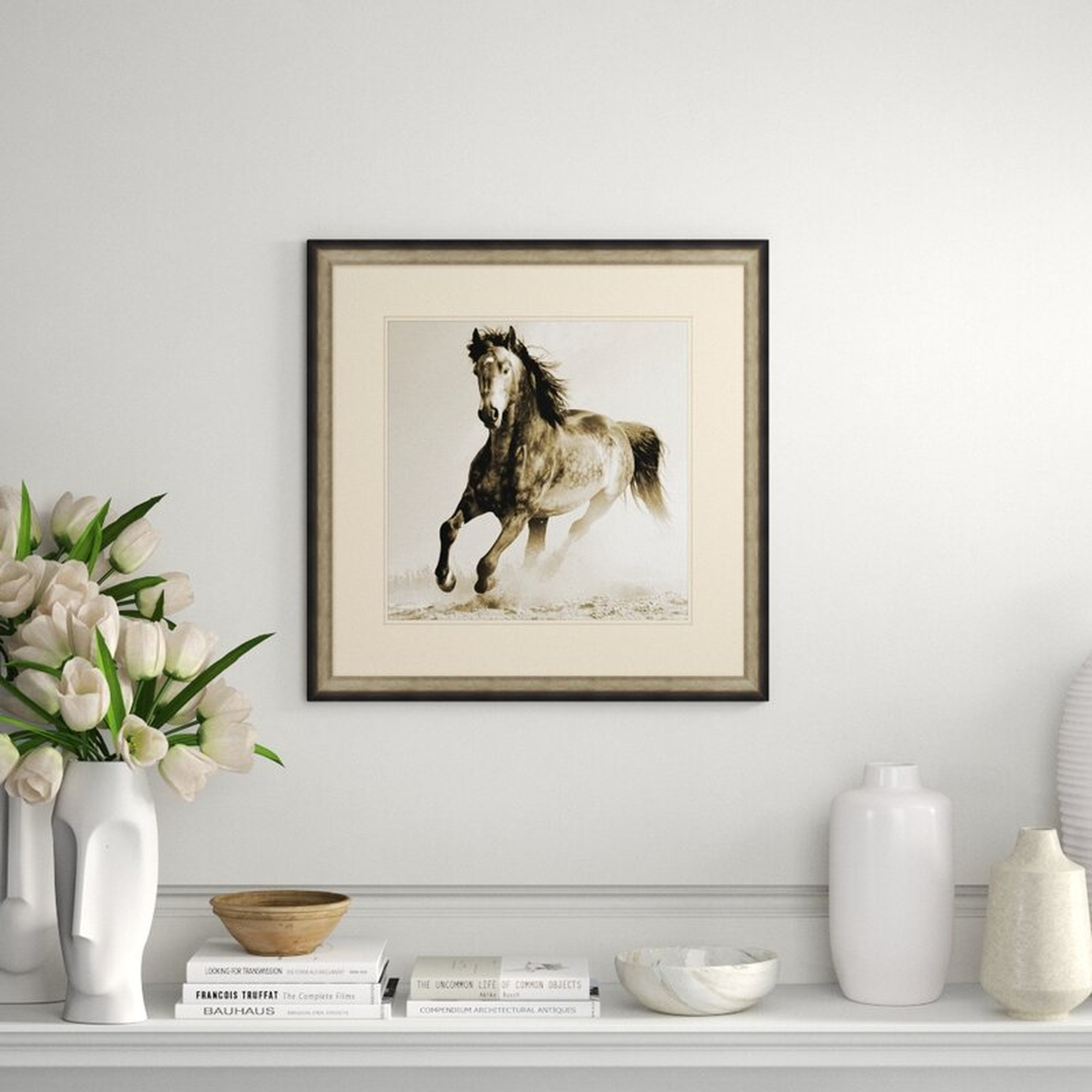Wendover Art Group Equestrian Gallop 2 - Picture Frame Photographic - Perigold