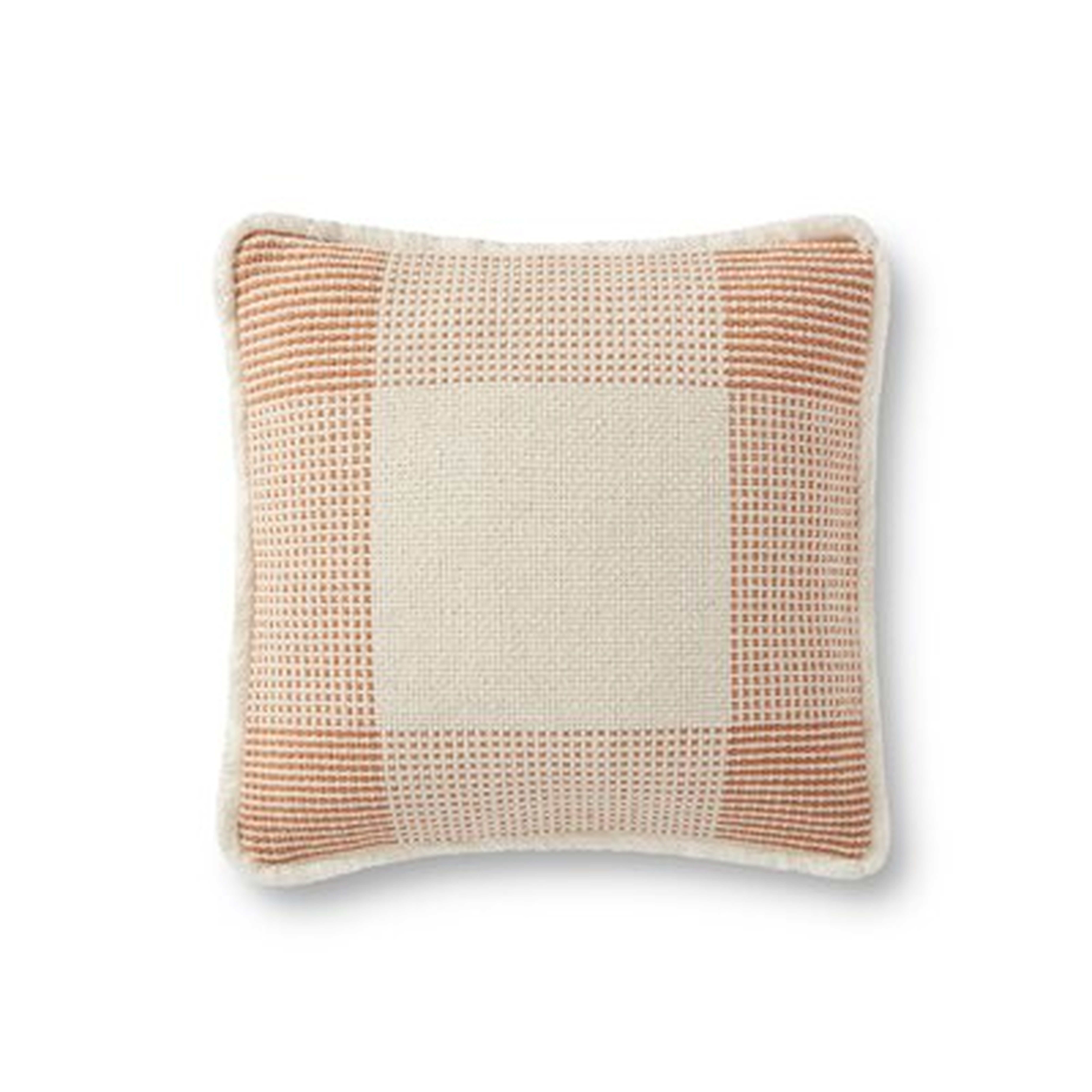 Decorative Square Pillow Cover and Insert - Wayfair