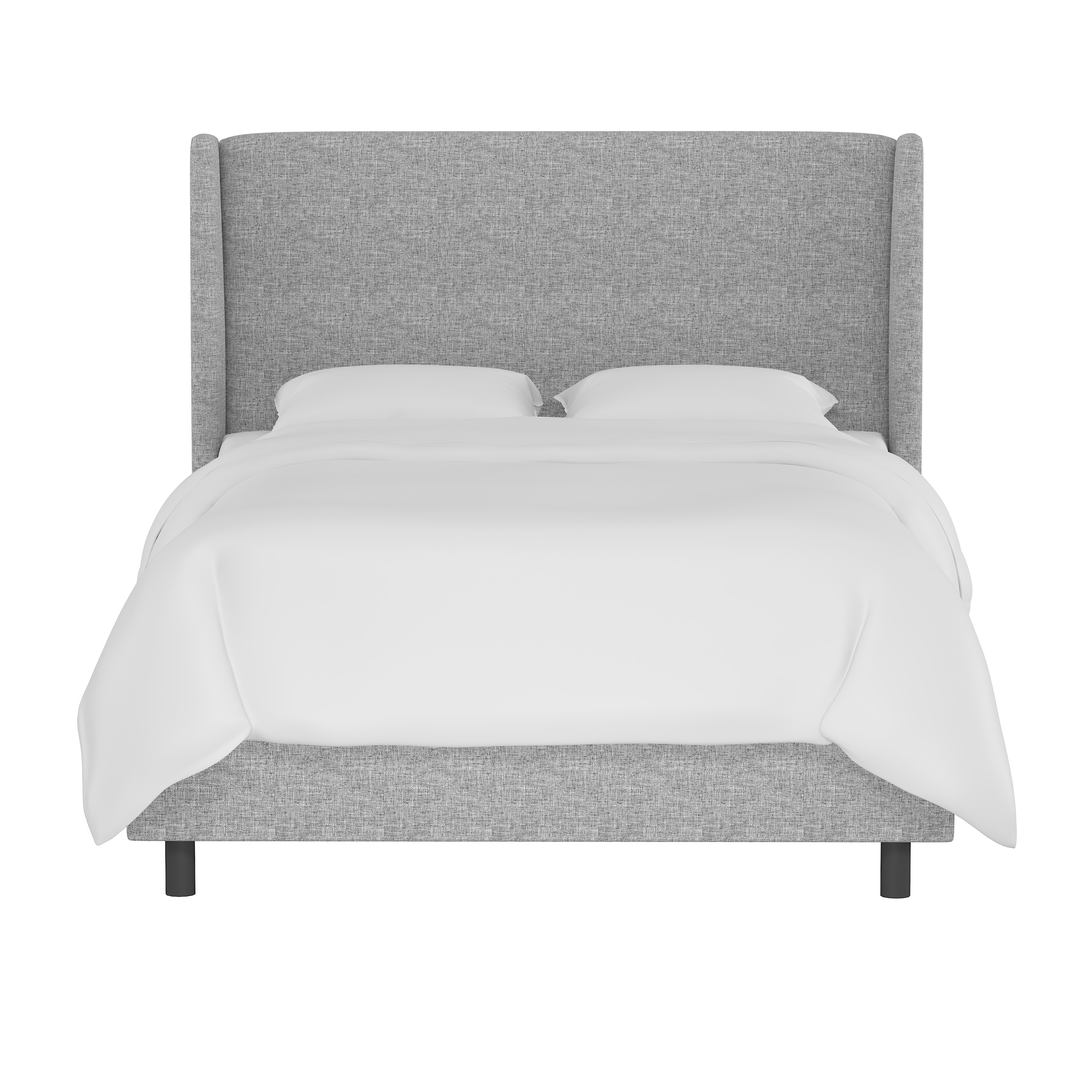 Queen Lawrence Wingback Bed - Third & Vine