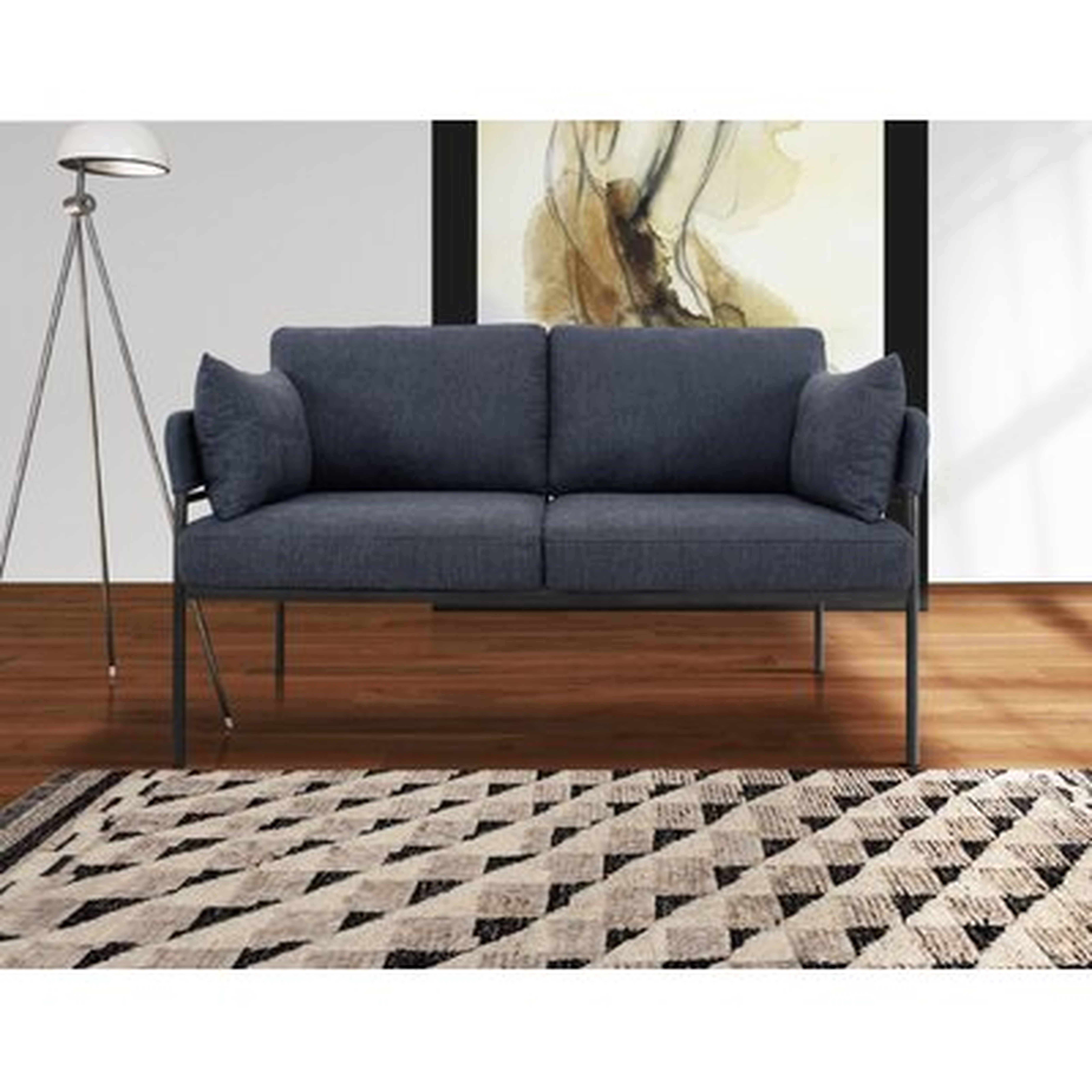 56'' Wide Pillow Arm Loveseat - Wayfair