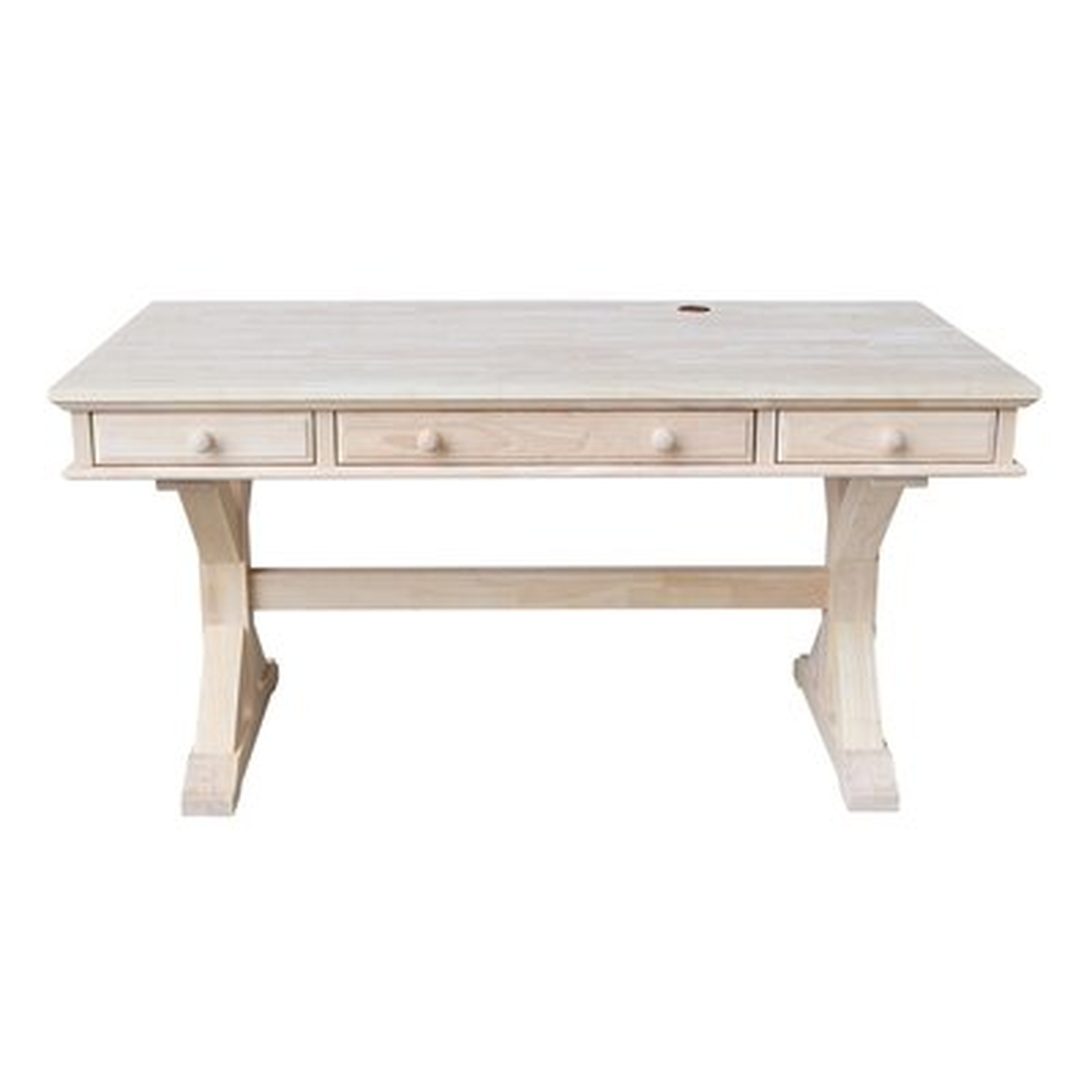 Cheever Solid Wood Desk - Wayfair