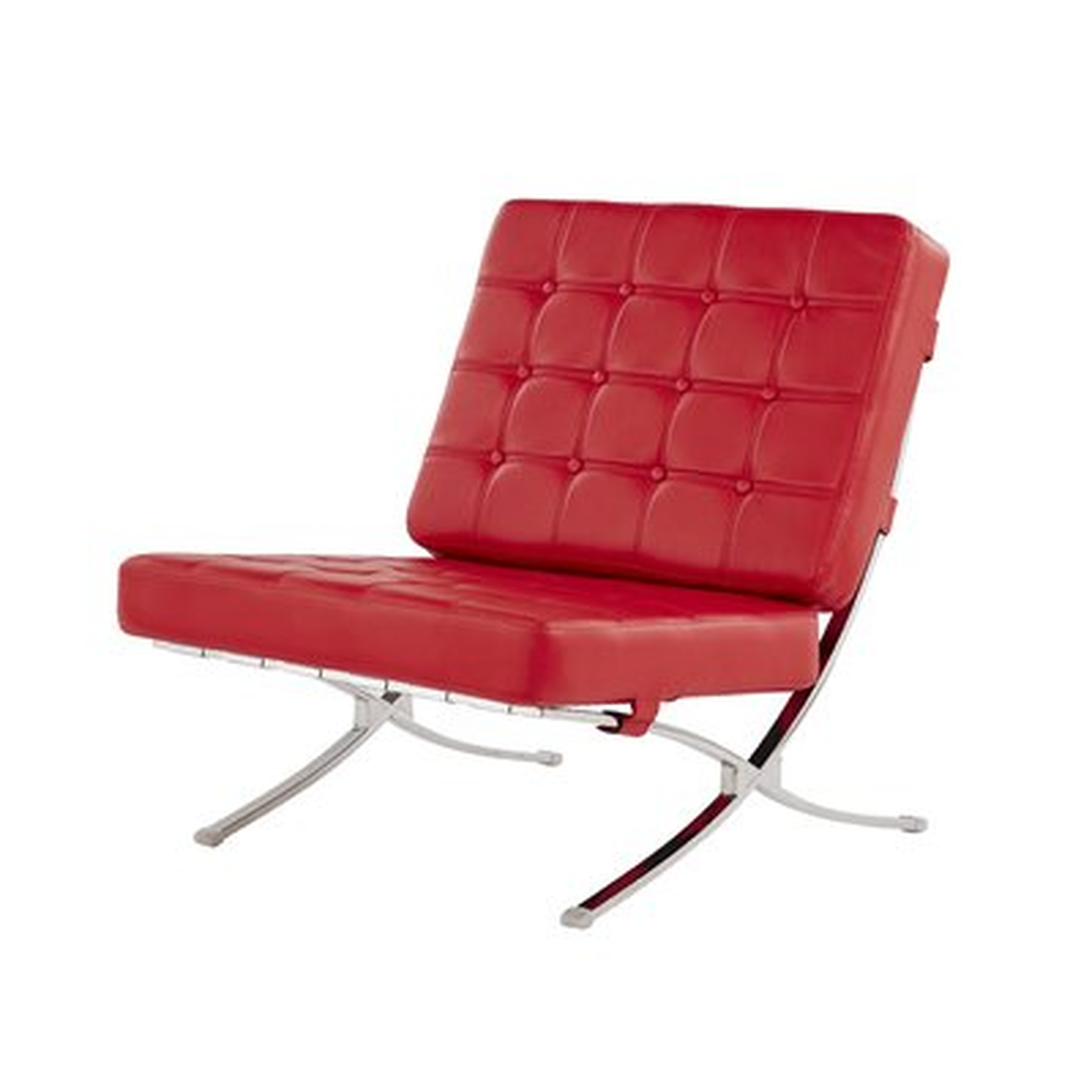 Ortrud 30" Wide Tufted Lounge Chair - Wayfair