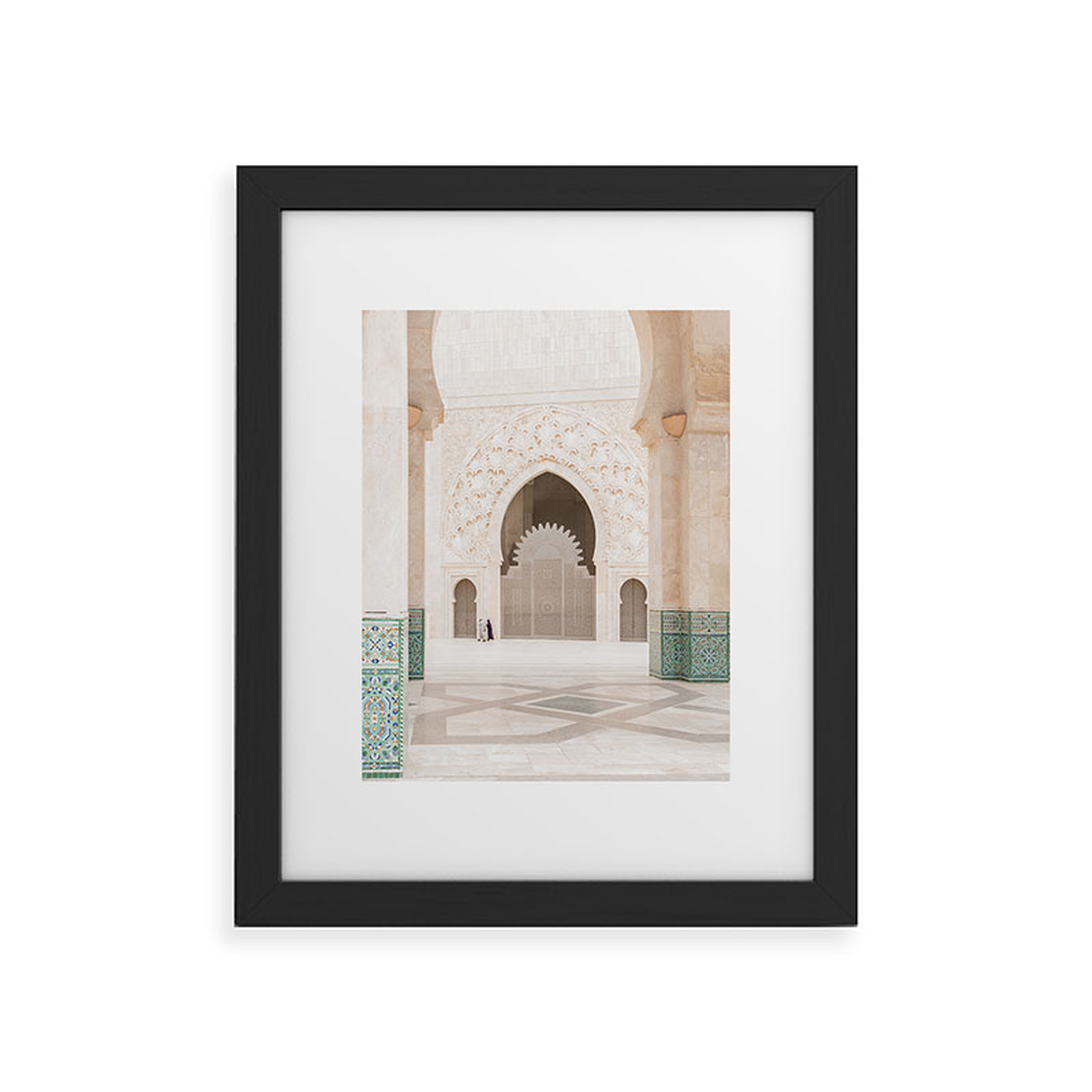 Morocco Ii by TRVLR Designs - Classic Framed Art Print Black 24" x 36" - Wander Print Co.