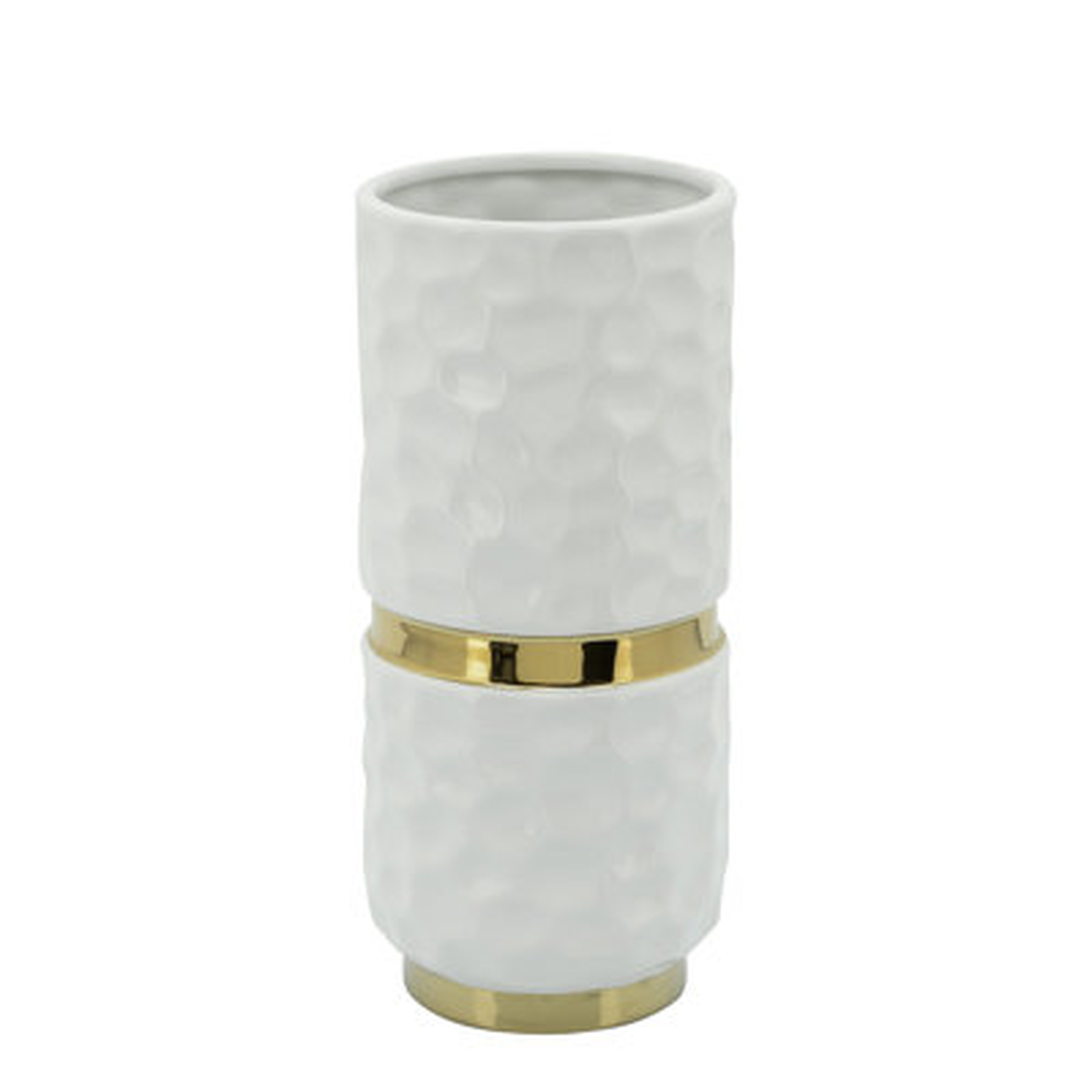 Kinslee Indoor / Outdoor Ceramic Table Vase - Wayfair