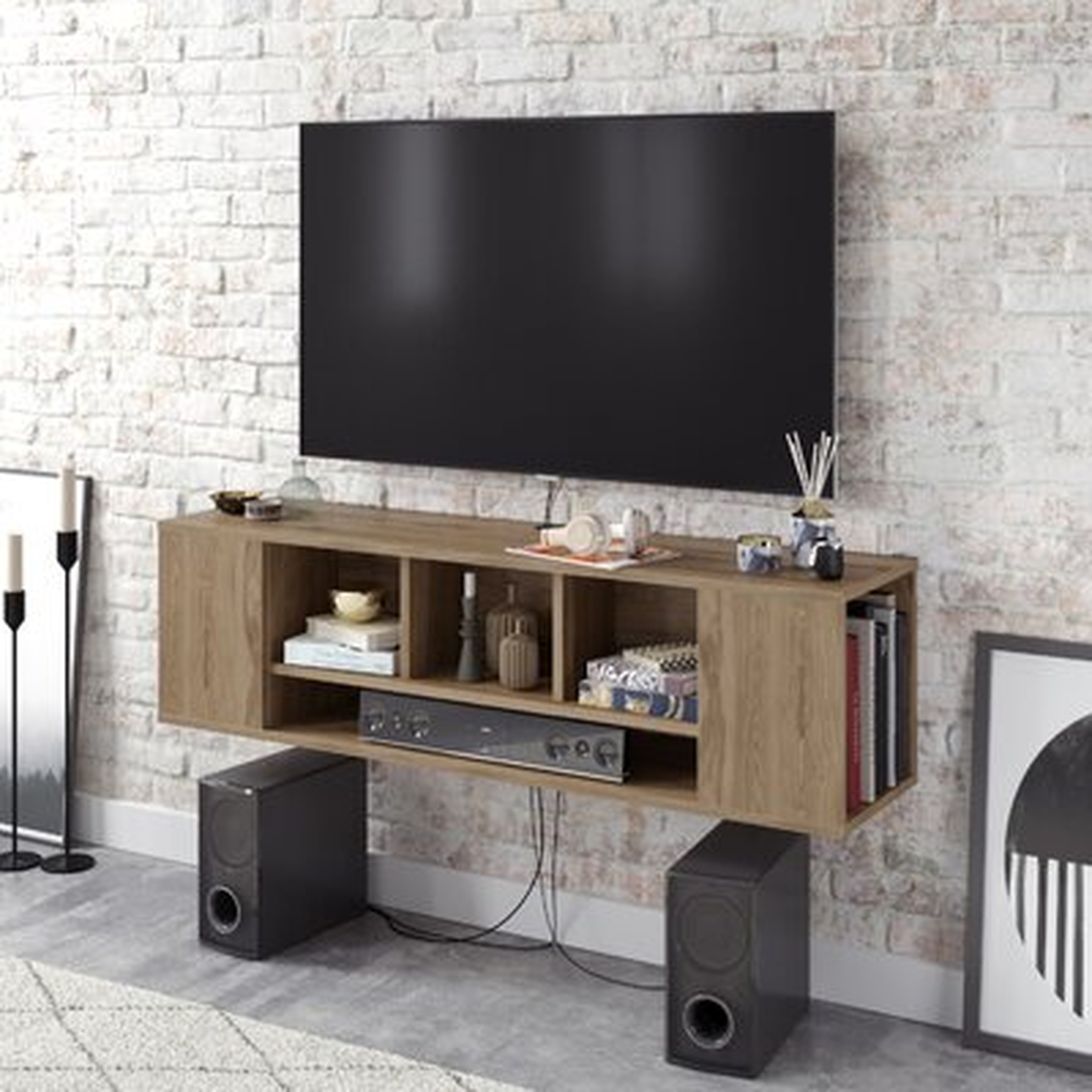 Abbie-James Floating TV Stand for TVs up to 70" - Wayfair