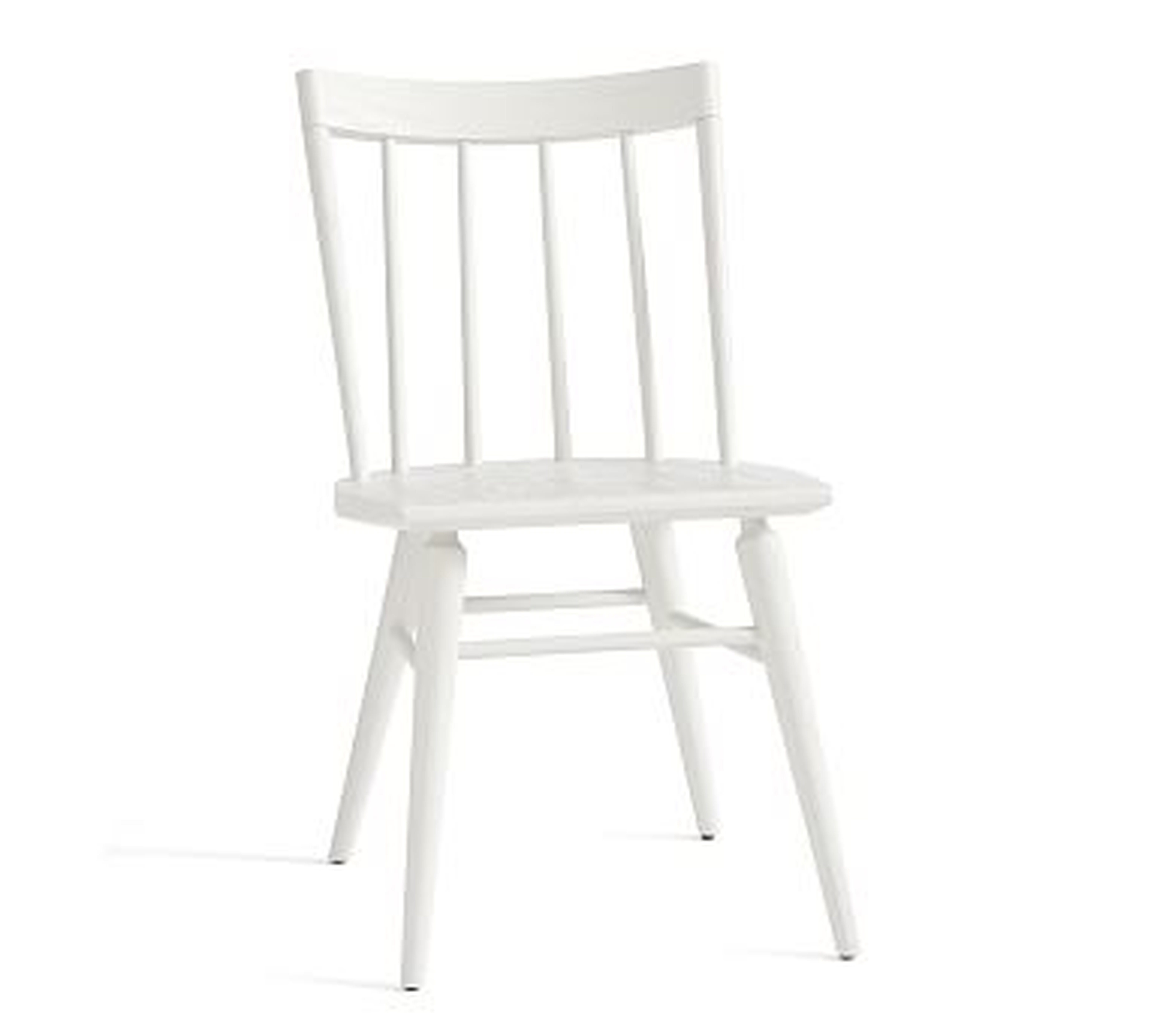 Shay Dining Chair, White - Pottery Barn