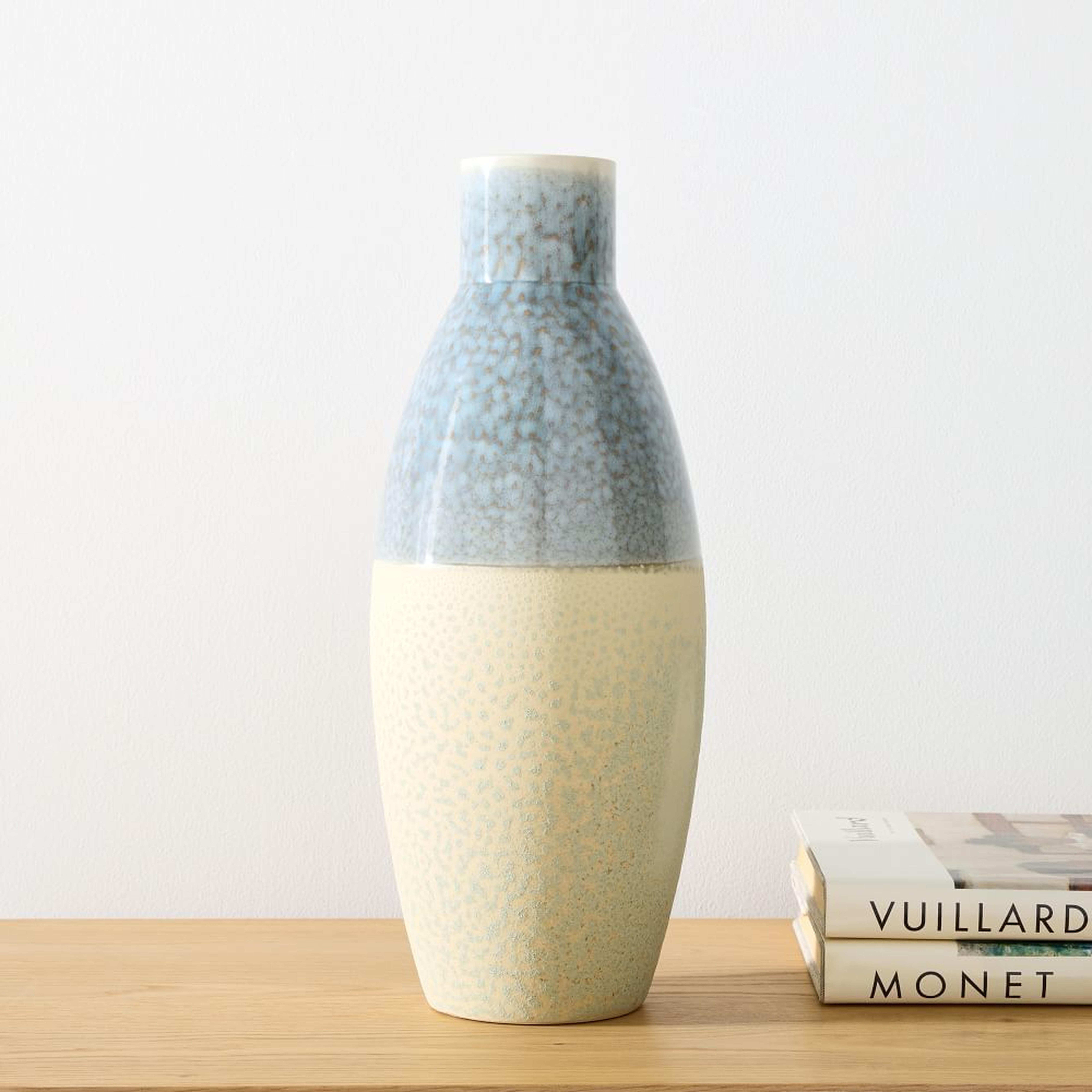 Reactive Modern Vases, Vase, Light Green, Ceramic, Large - West Elm