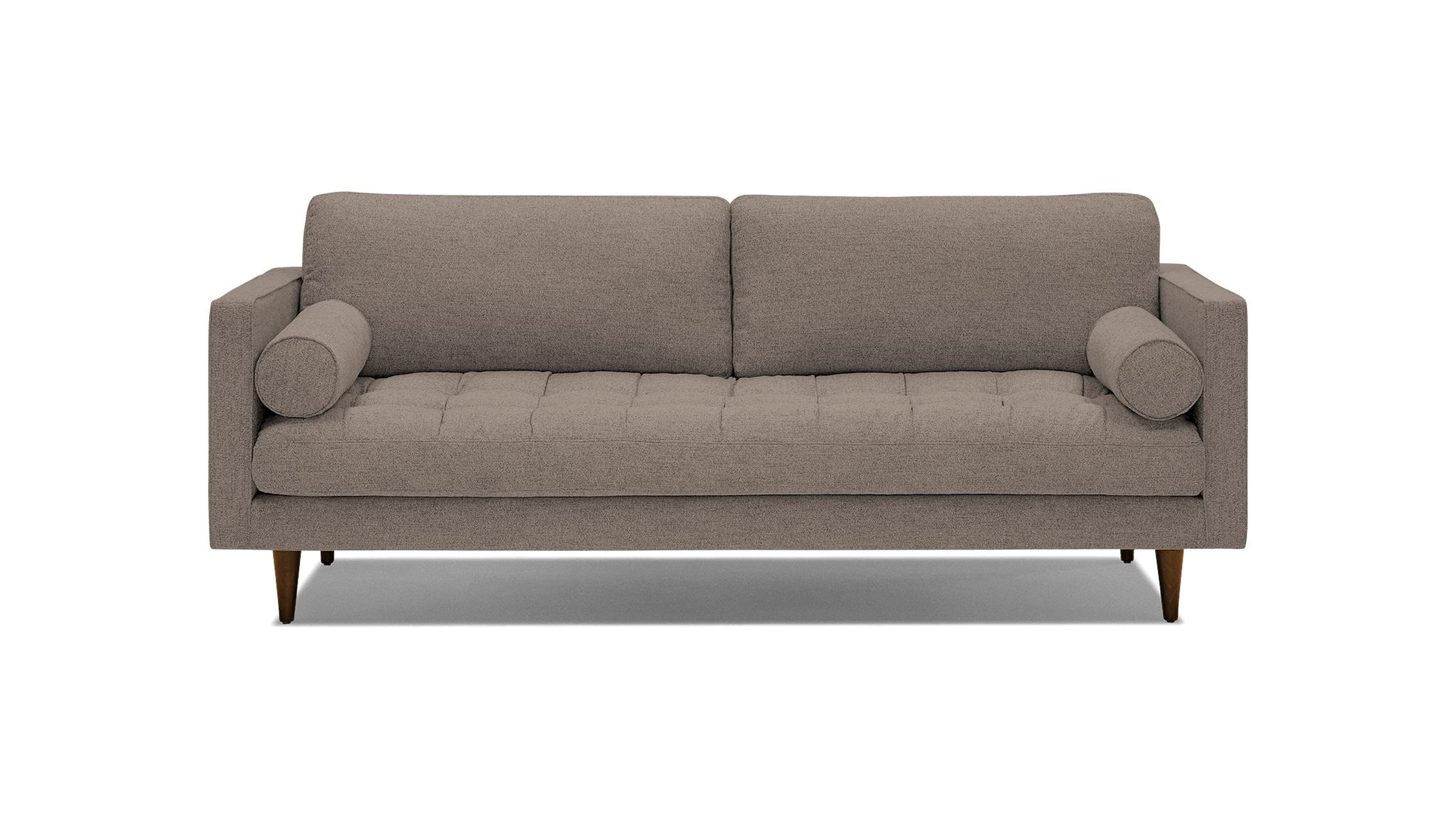 Brown Briar Mid Century Modern Sofa - Dawson Brindle - Mocha - Joybird