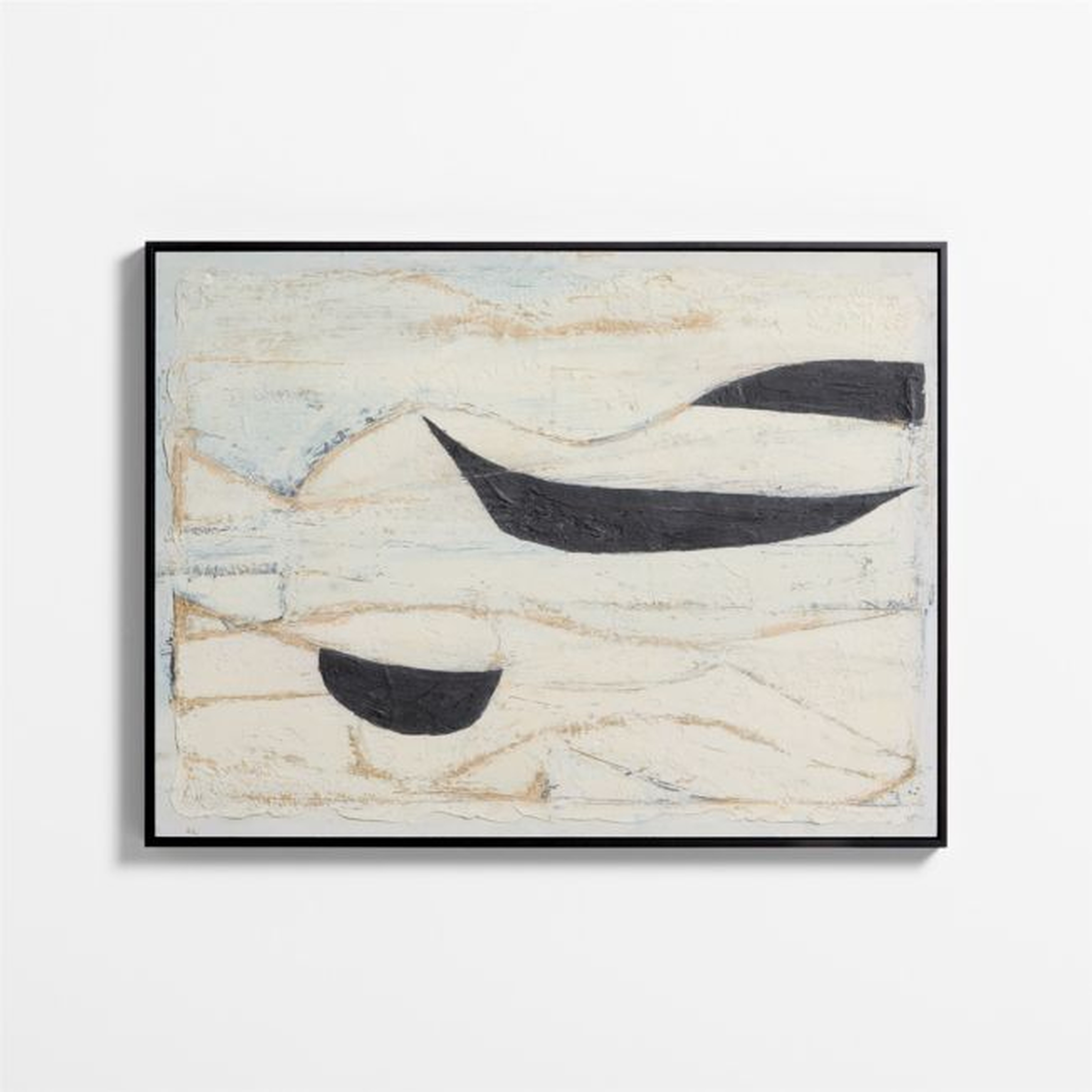"Revealed" by Karen Parisian 30.7"x40.7" Framed Wall Art Print - Crate and Barrel