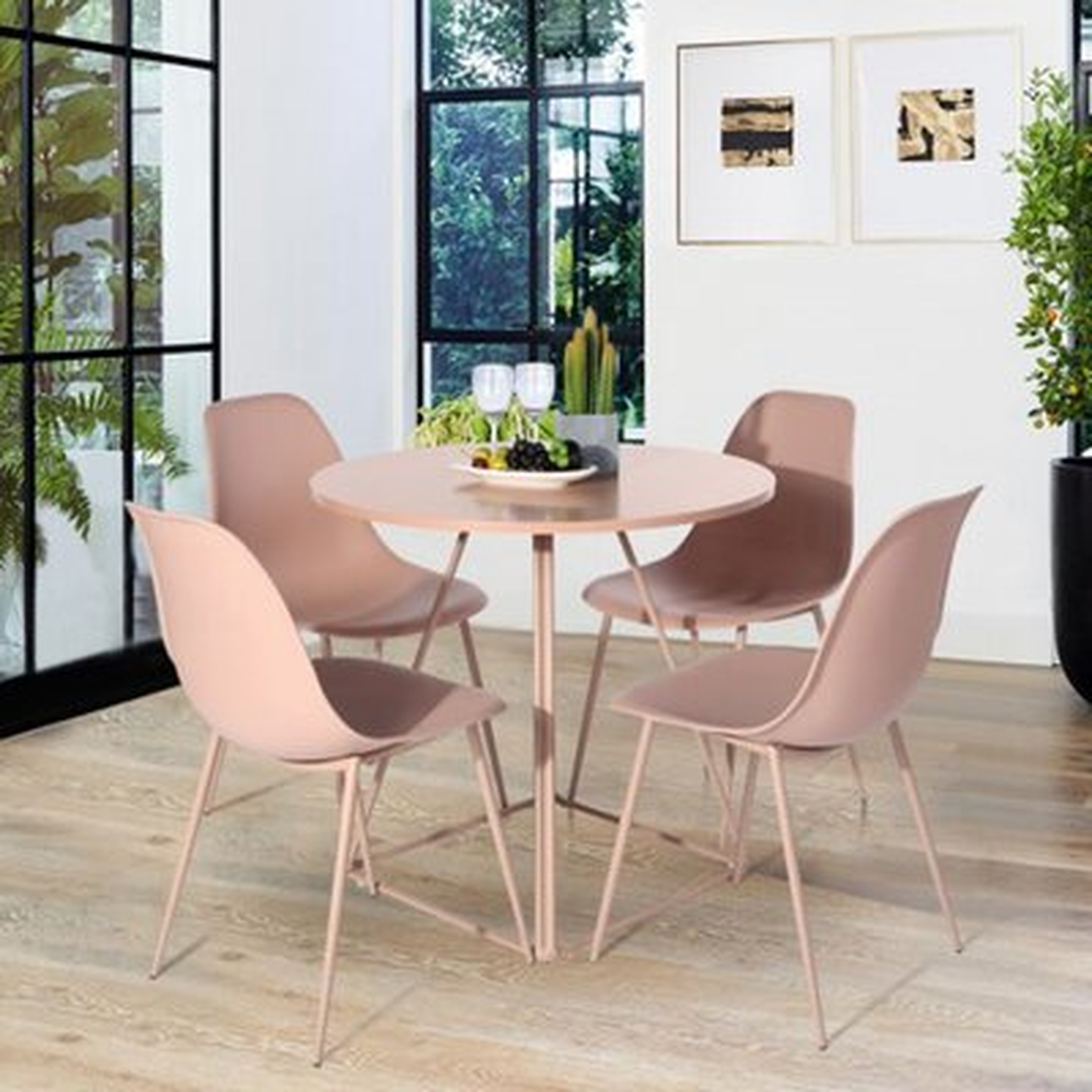 Plastic Dinning Chair (Set Of 4) - Wayfair