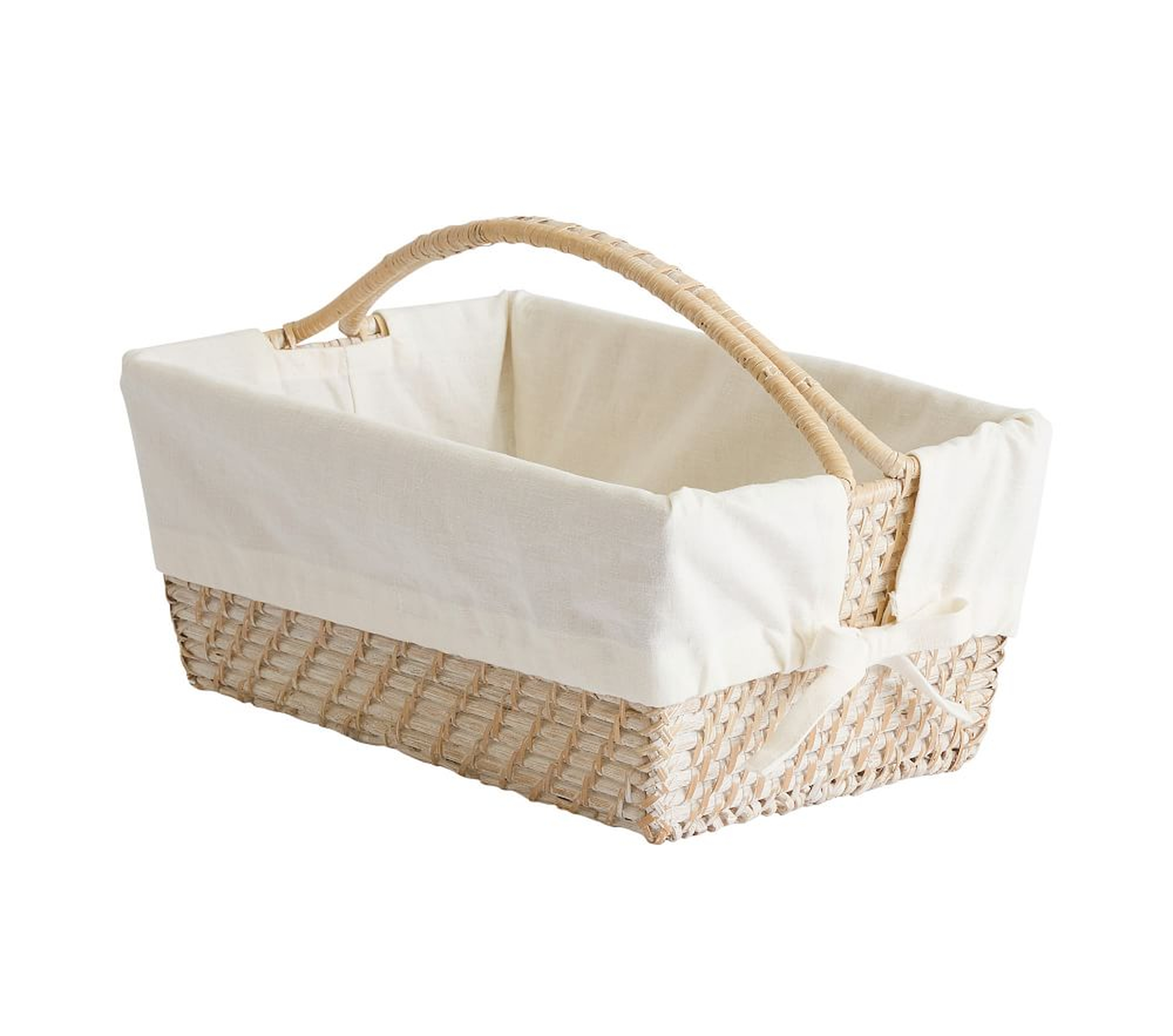 Quinn Ivory Diaper Caddy Liner Only - Pottery Barn Kids