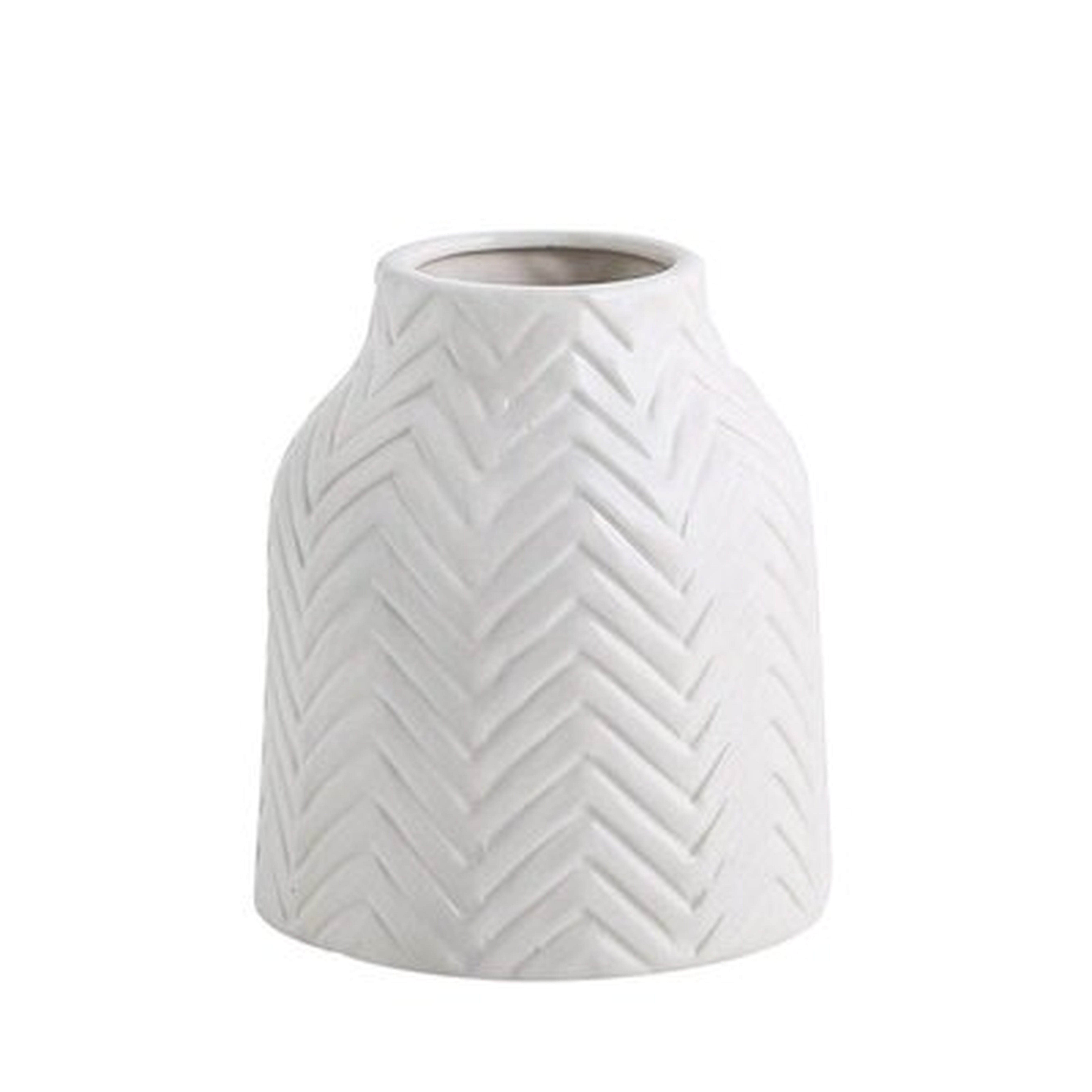 Ceramic Vases,White Ceramic Vase,Vase Pottery Vase Handmade Cute Flower Vase For Home Decor (Small) - Wayfair