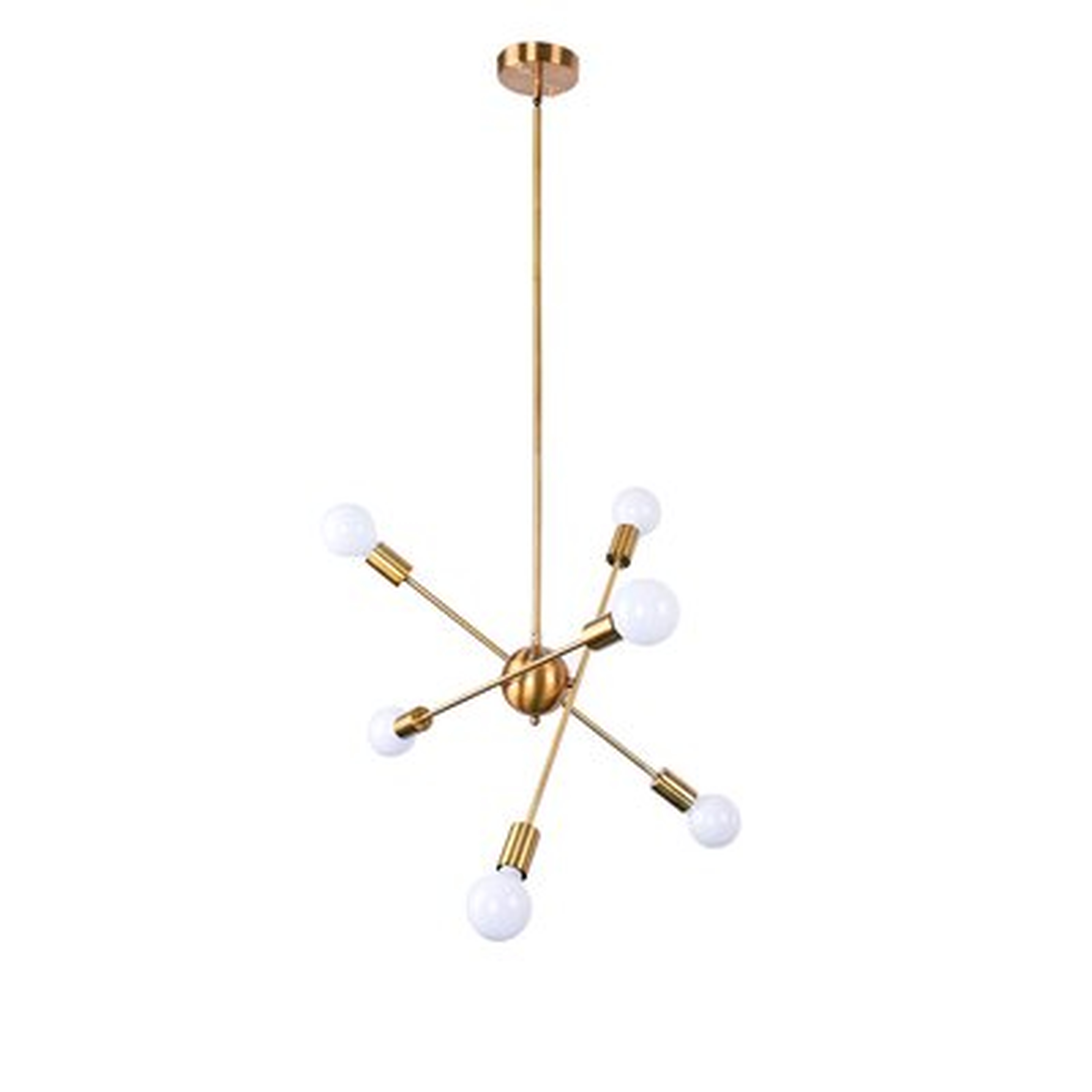 Oldfield 6 - Light Unique Sphere Chandelier - Wayfair