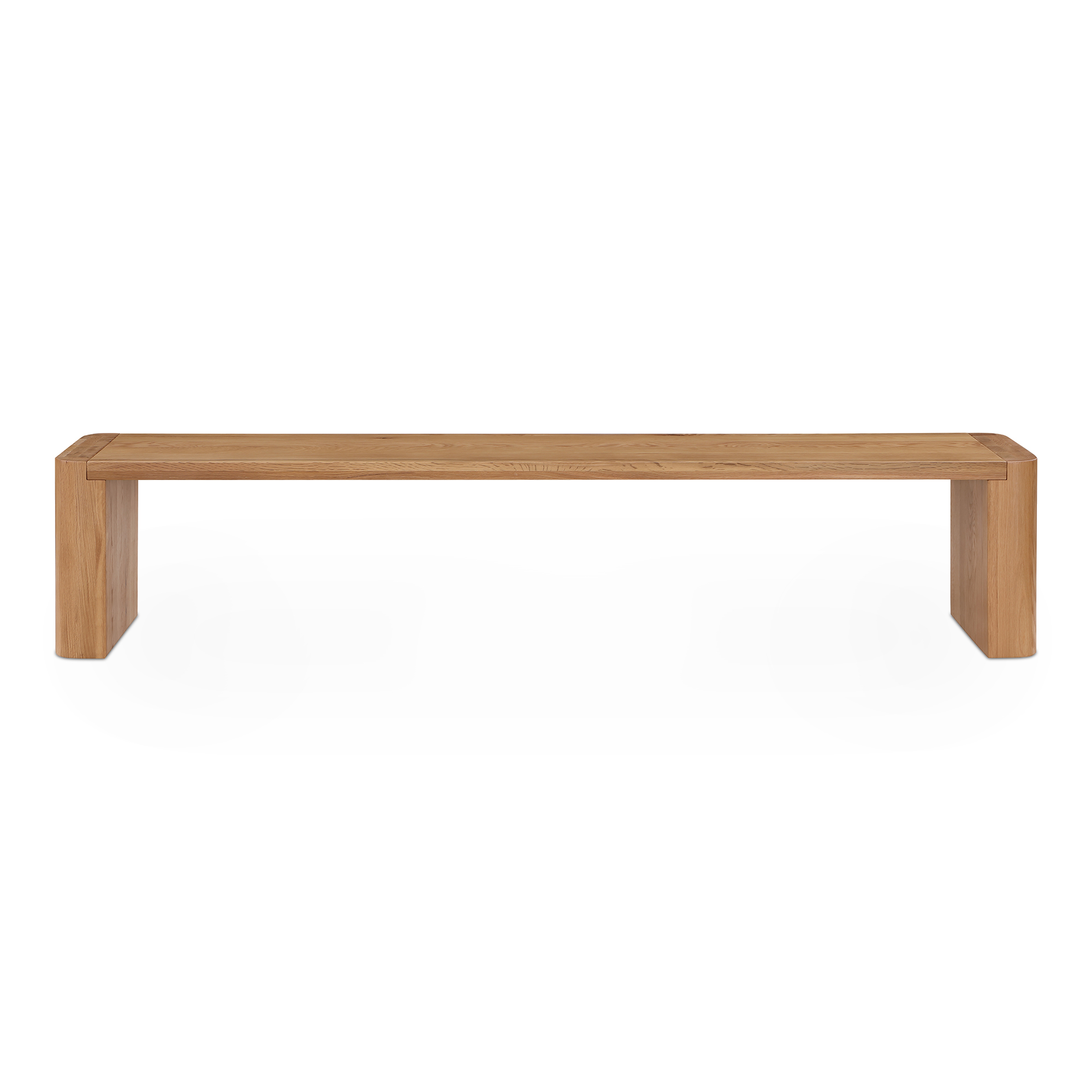 Post Dining Bench Large Natural - Moes Home Collection