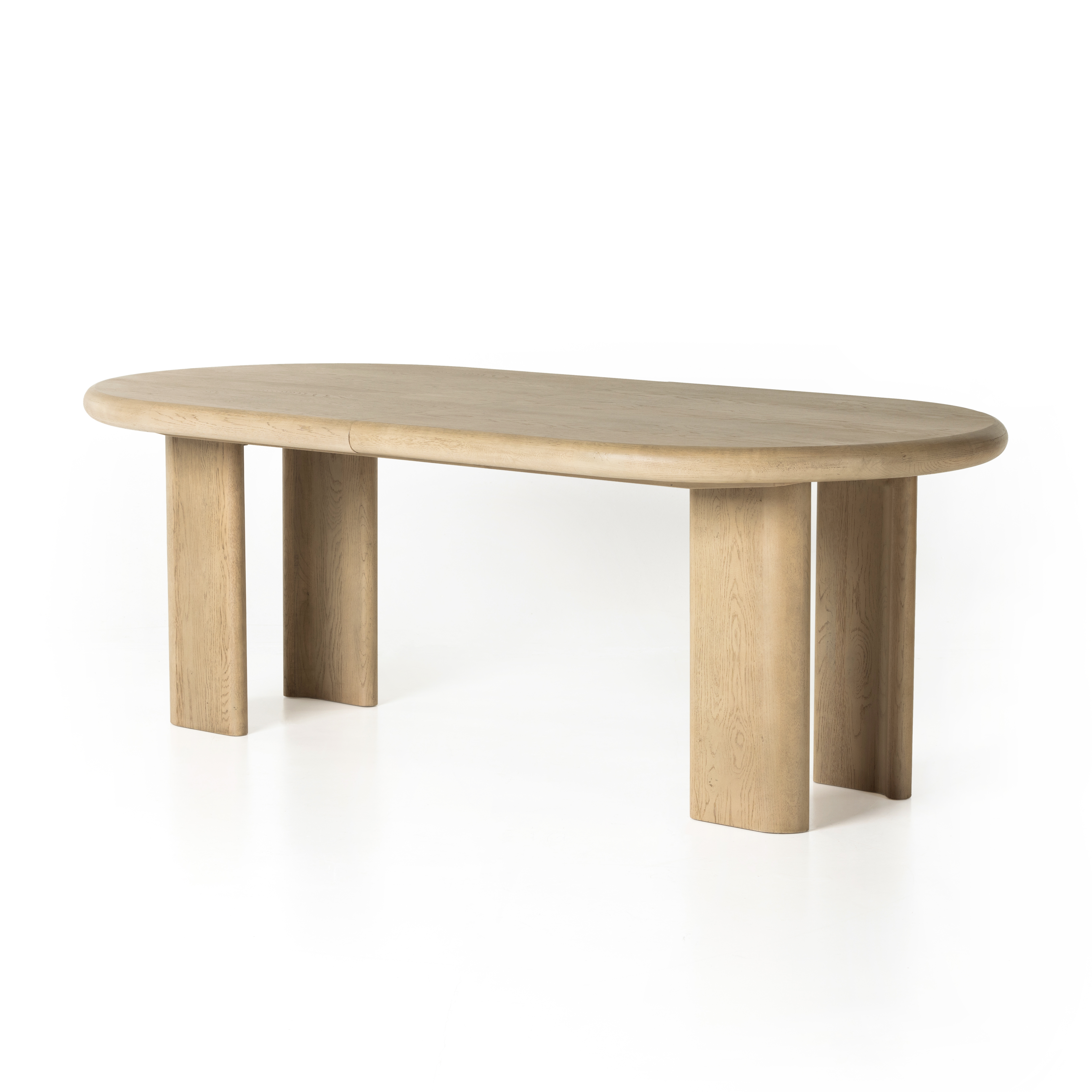Jaylen Extension Dining Table-Light Oak - Four Hands