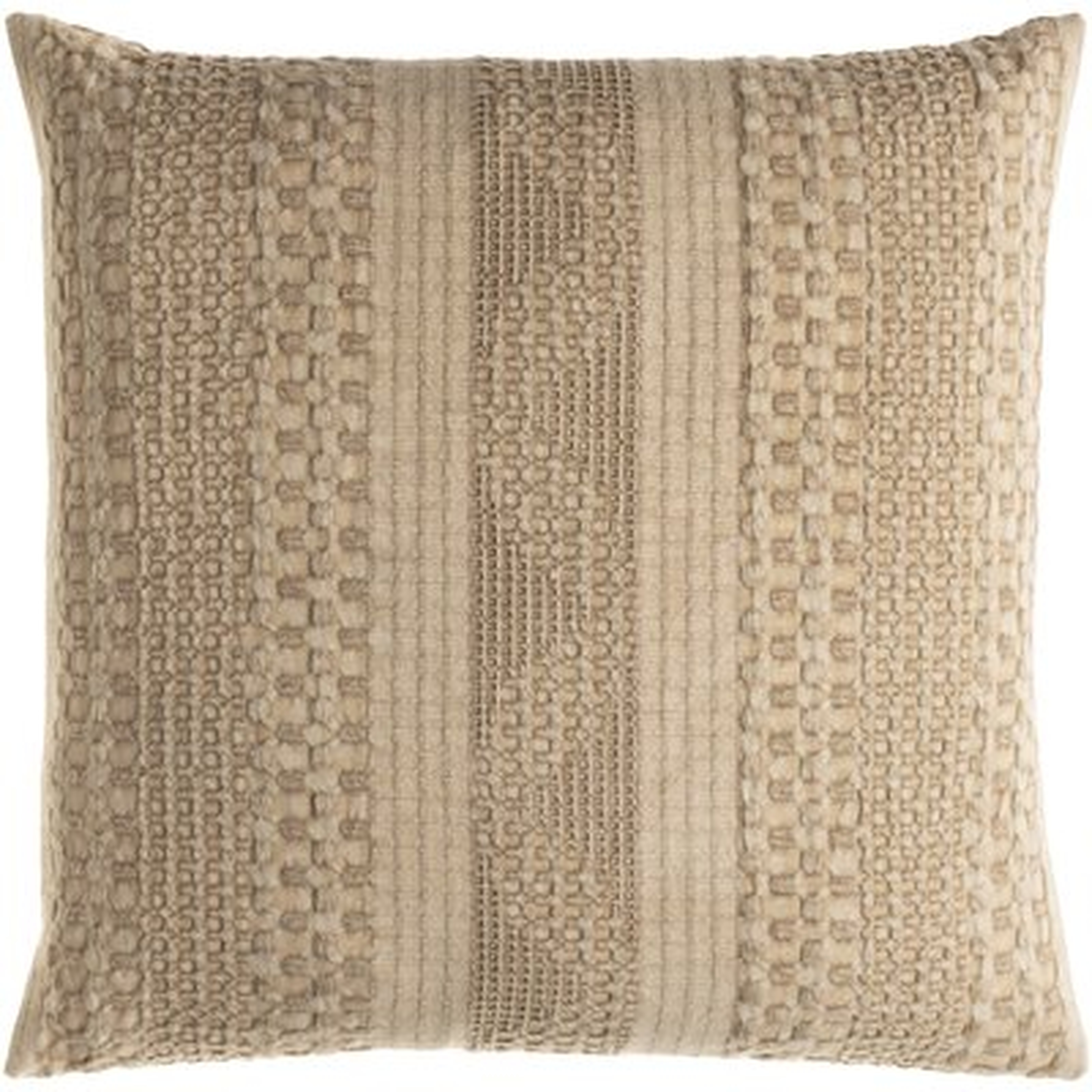 Square 100% Cotton Pillow Cover & Insert - Wayfair